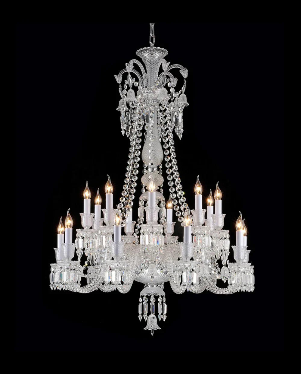 24 Lights Crystal Lighting - Joyfuzzy