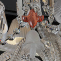 24 Lights Premium Crystal Chandelier with Lampshades - Joyfuzzy