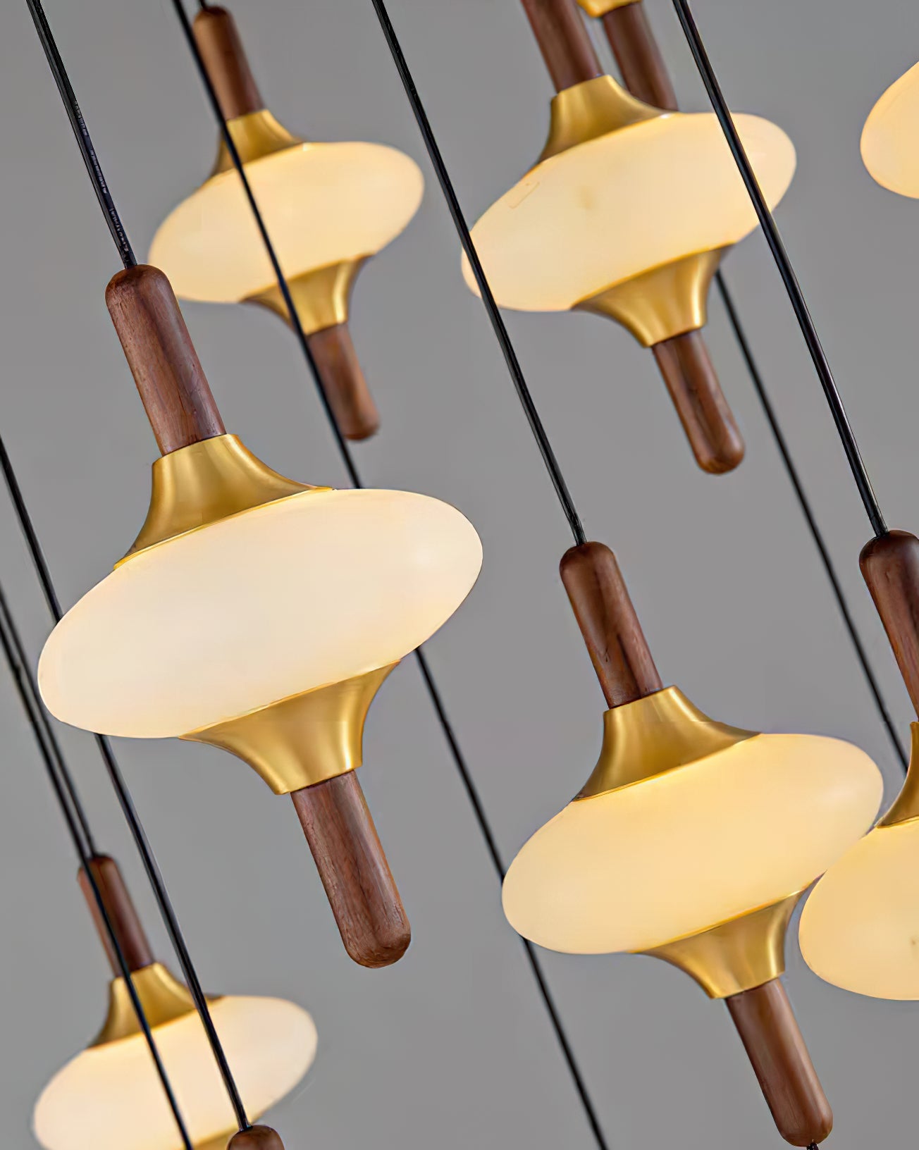 Cascade Spindle Chandelier