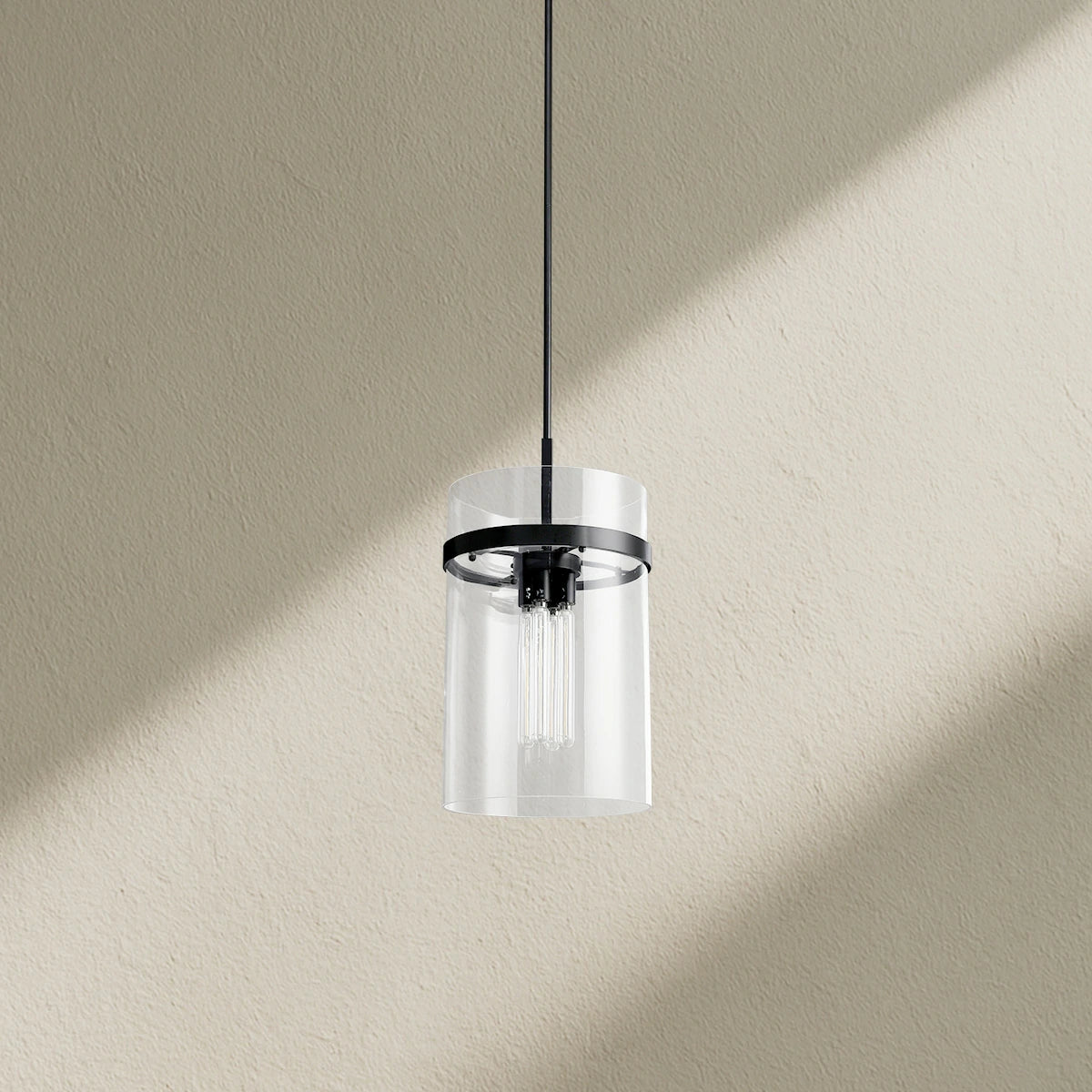 Lavefz Modern Blown Glass Pendant Light 8", 10", 12"