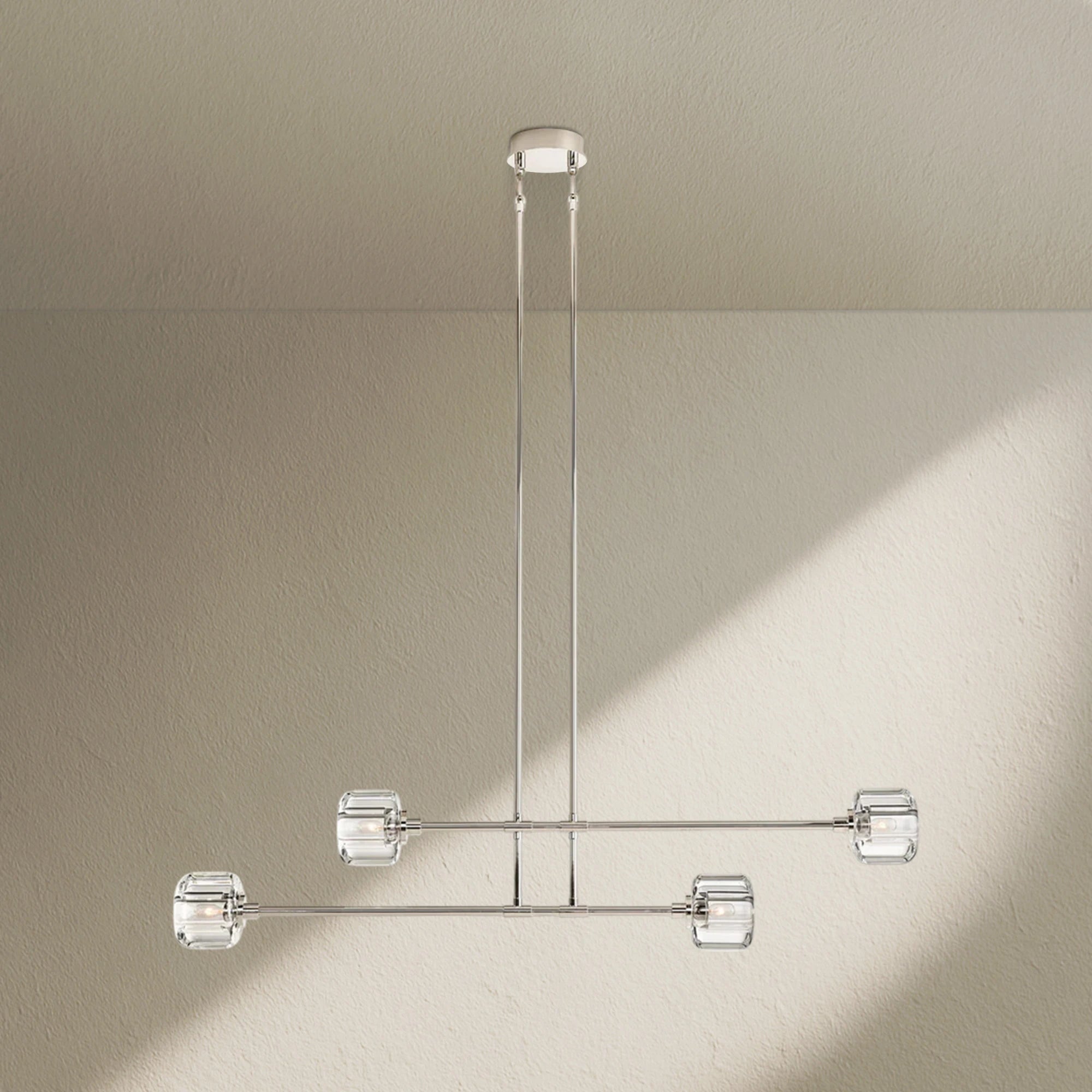 Deamafz Mobile Linear Chandelier 54" 72"