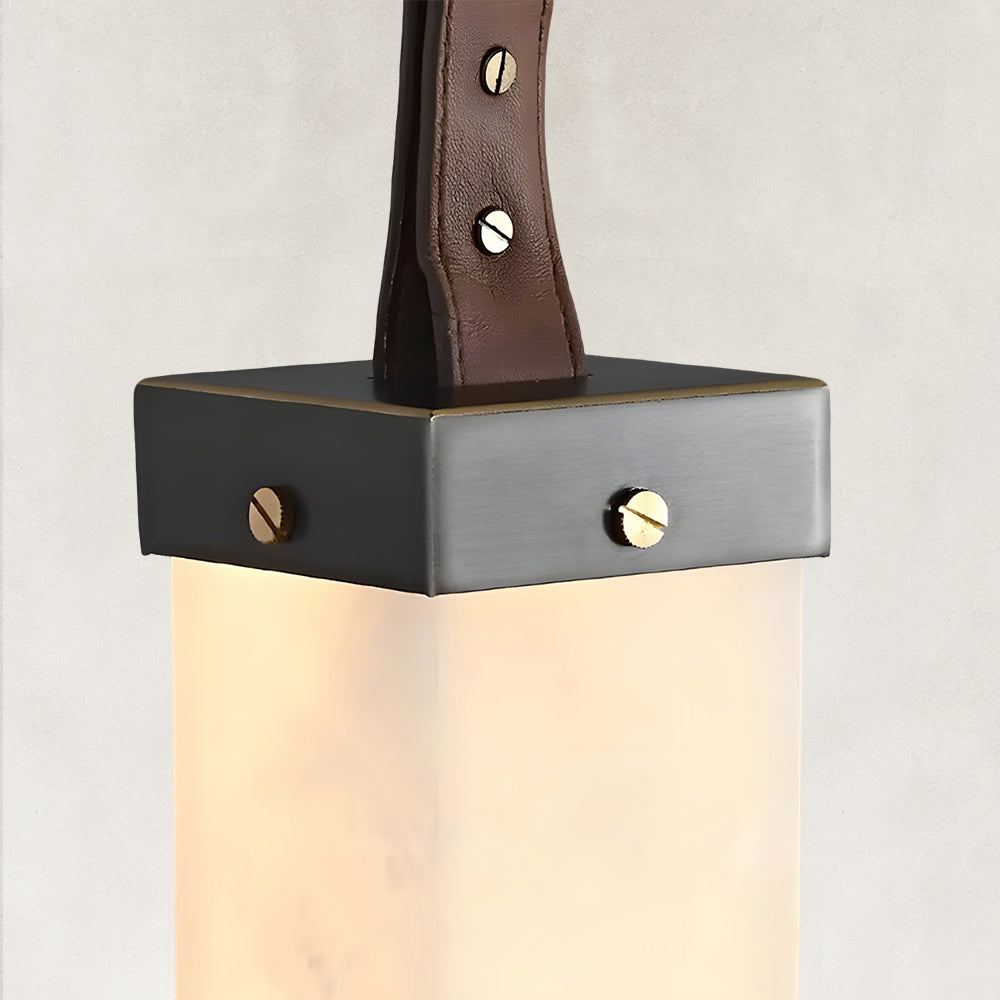 Siena Linear Alabaster Pendant Light 39"L