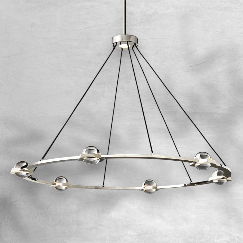 ECLFZ Round Chandelier 36", 48", 60"