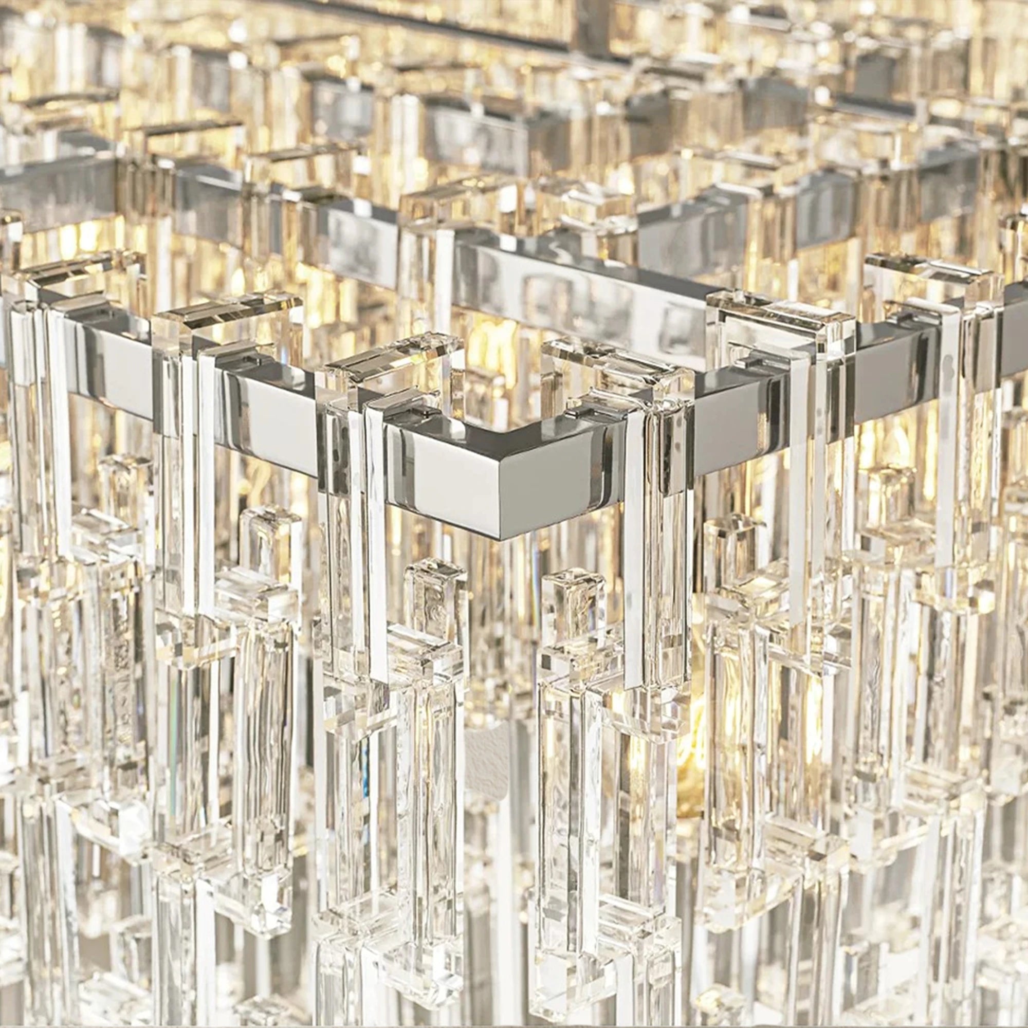 Marifz Modern Rectangular Chandelier 60"