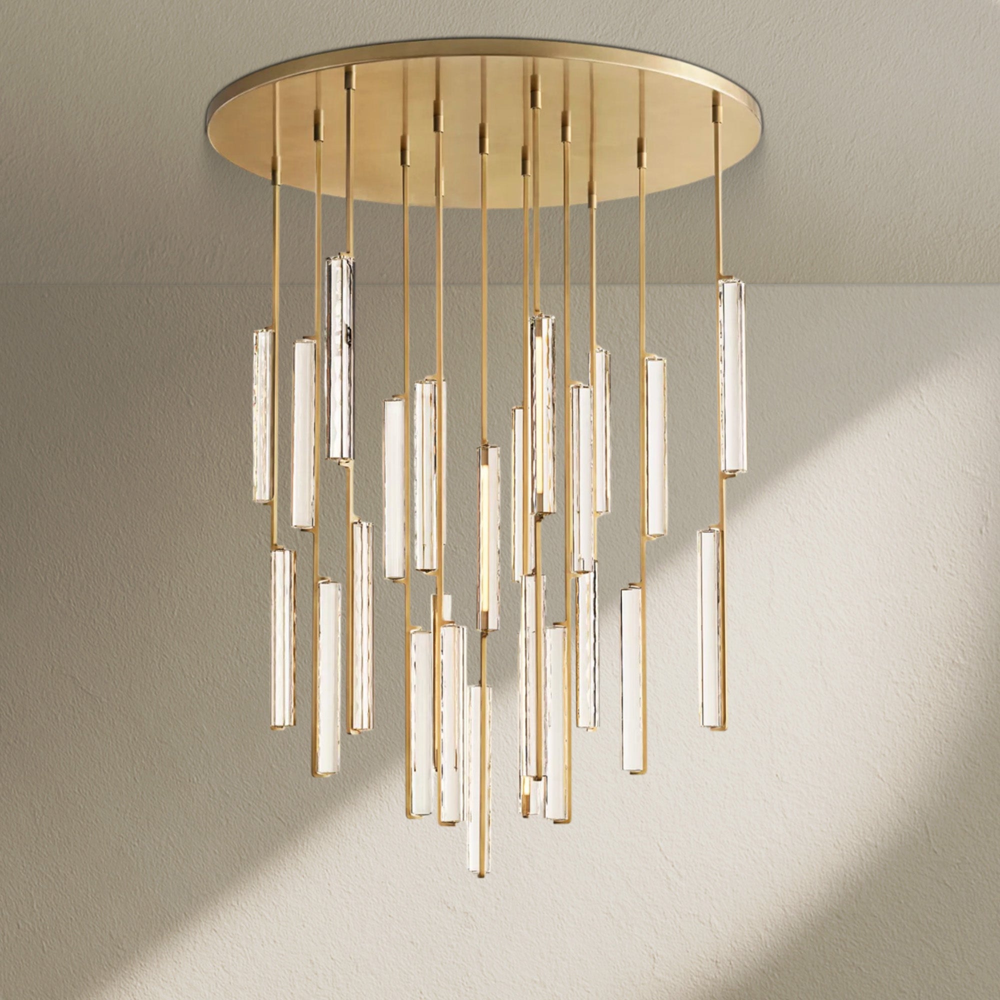 Aufz Crystal Round Chandelier