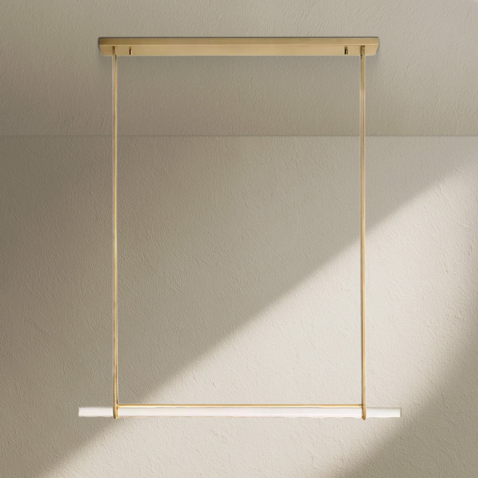 Aufz Crystal Single Bar Linear Chandelier
