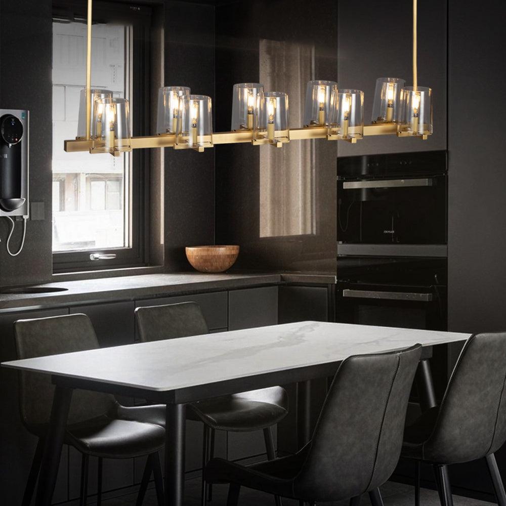 PAFZ Modern Linear Chandelier 49"60"