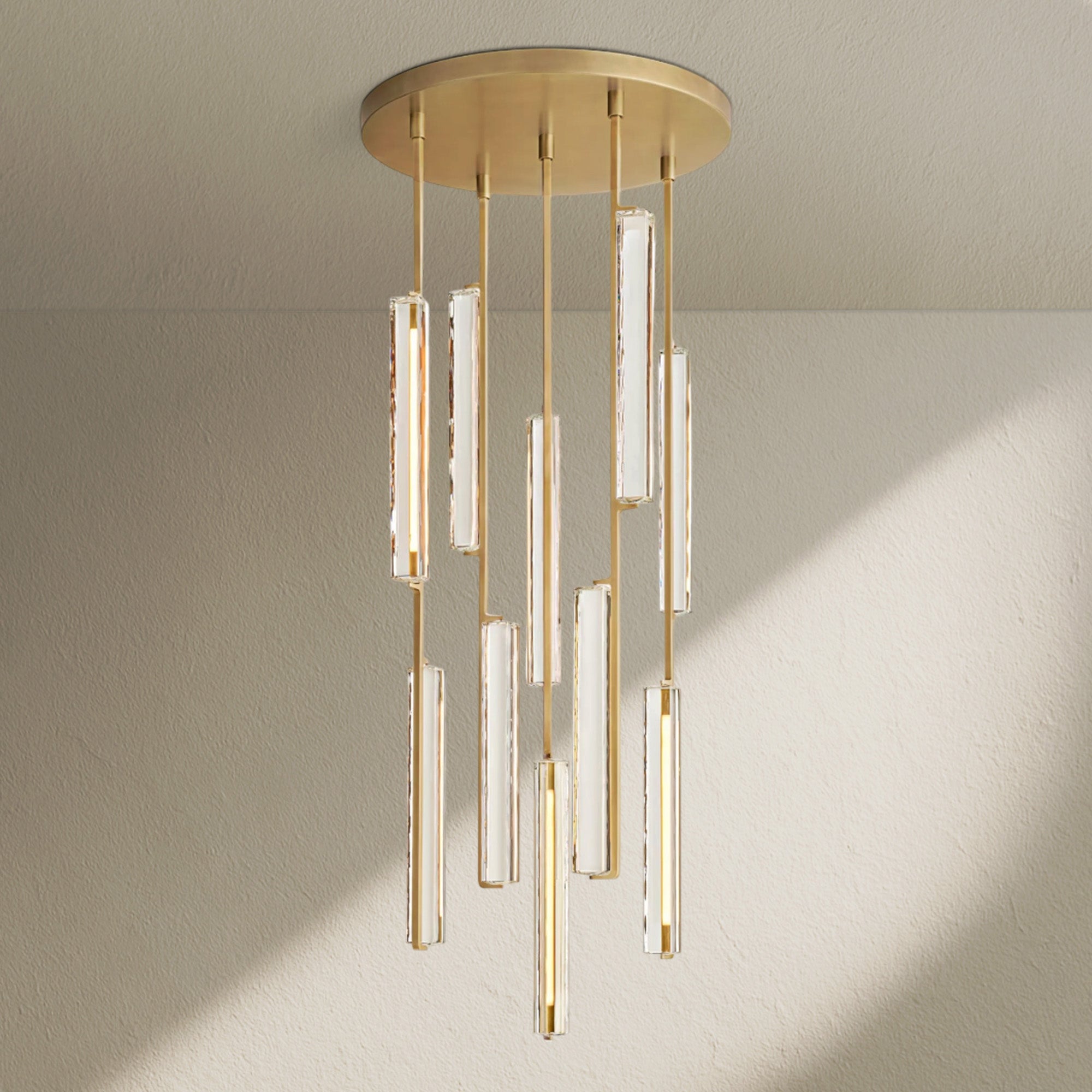 Aufz Crystal Round Chandelier