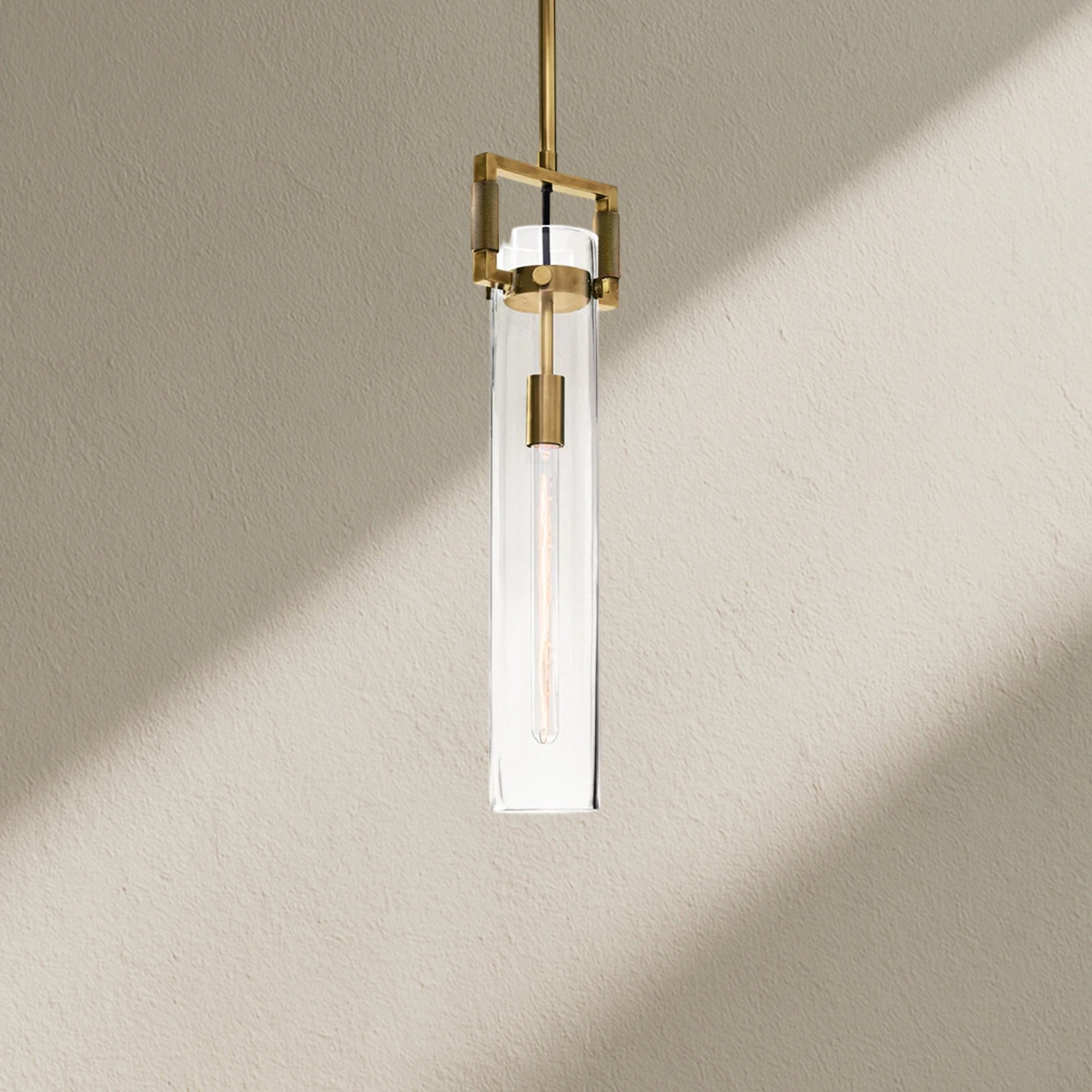 MACFZ Glass Cylinder Pendant 12"22"