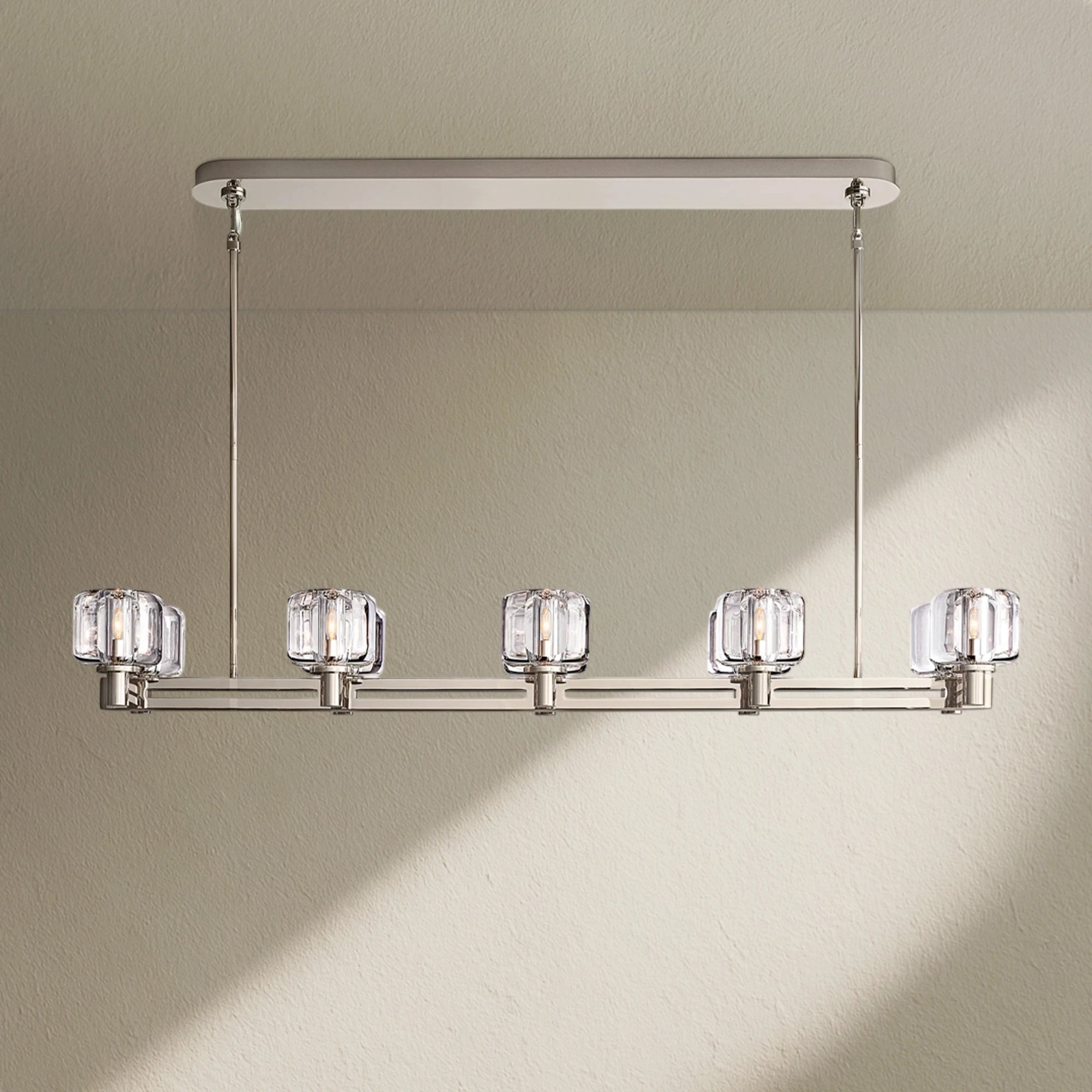 Deamafz Double Linear Chandelier 54"72"