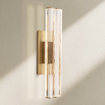 Aufz Crystal Double Sconce