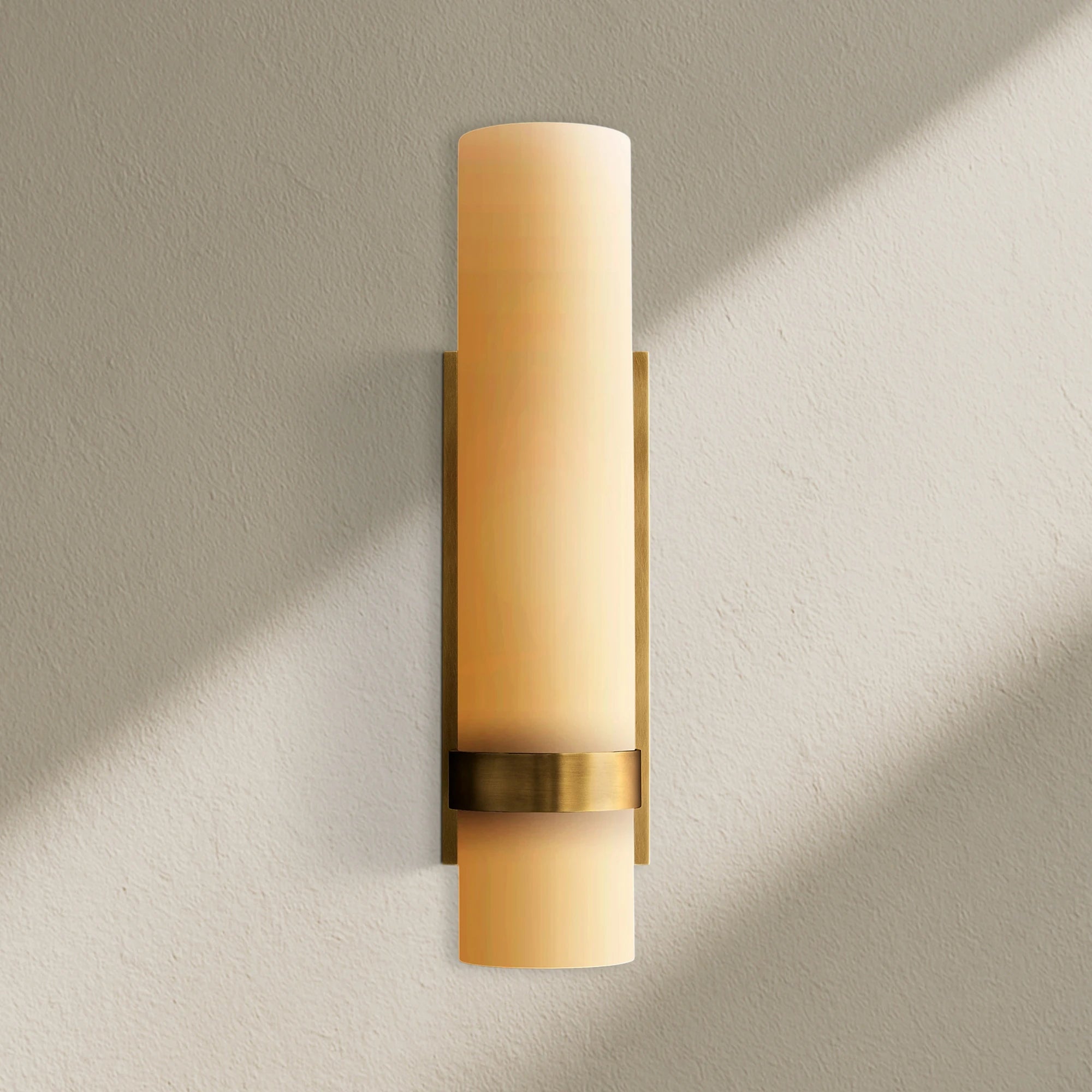 Ravfz Milk Glass Sconce