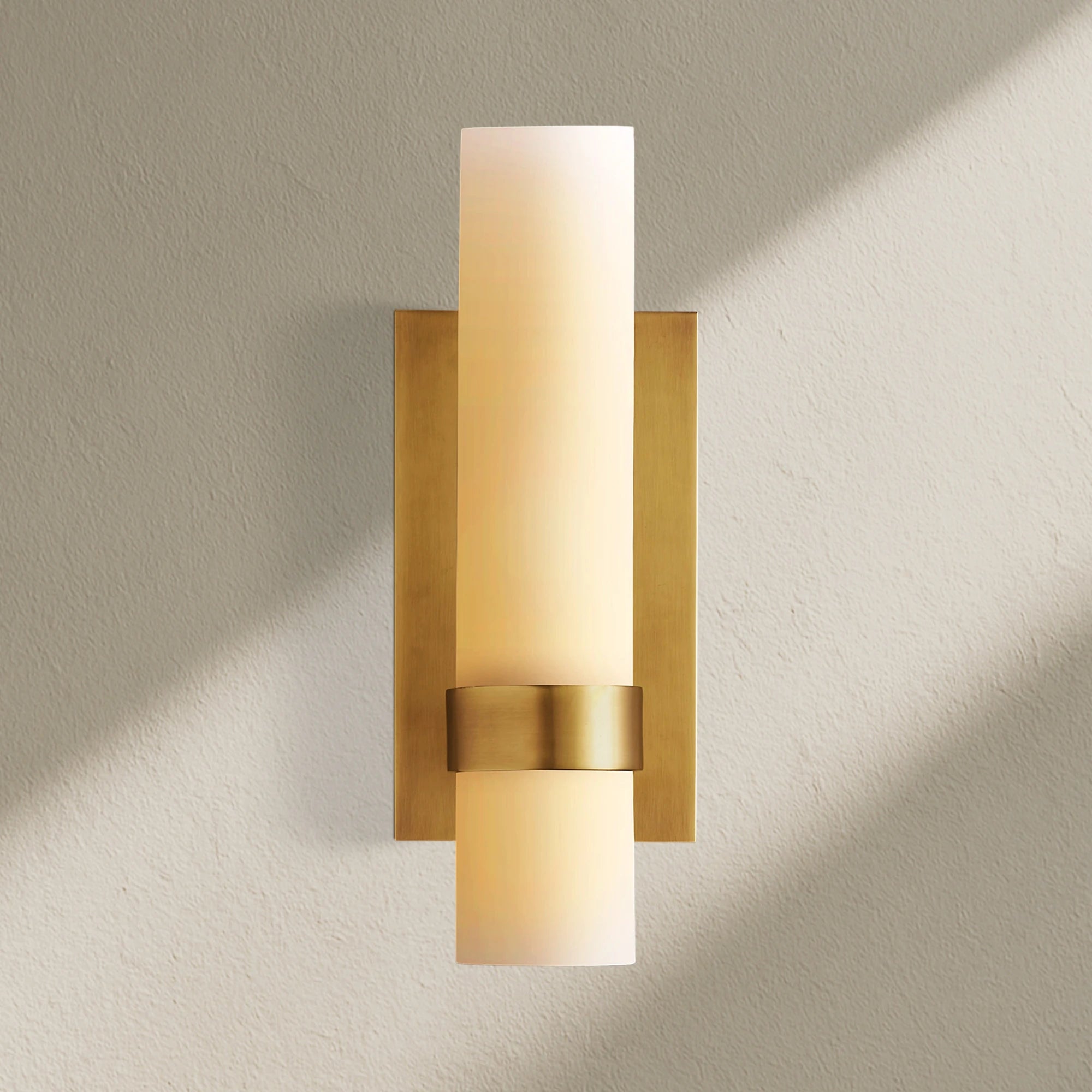 Ravfz Milk Glass Sconce