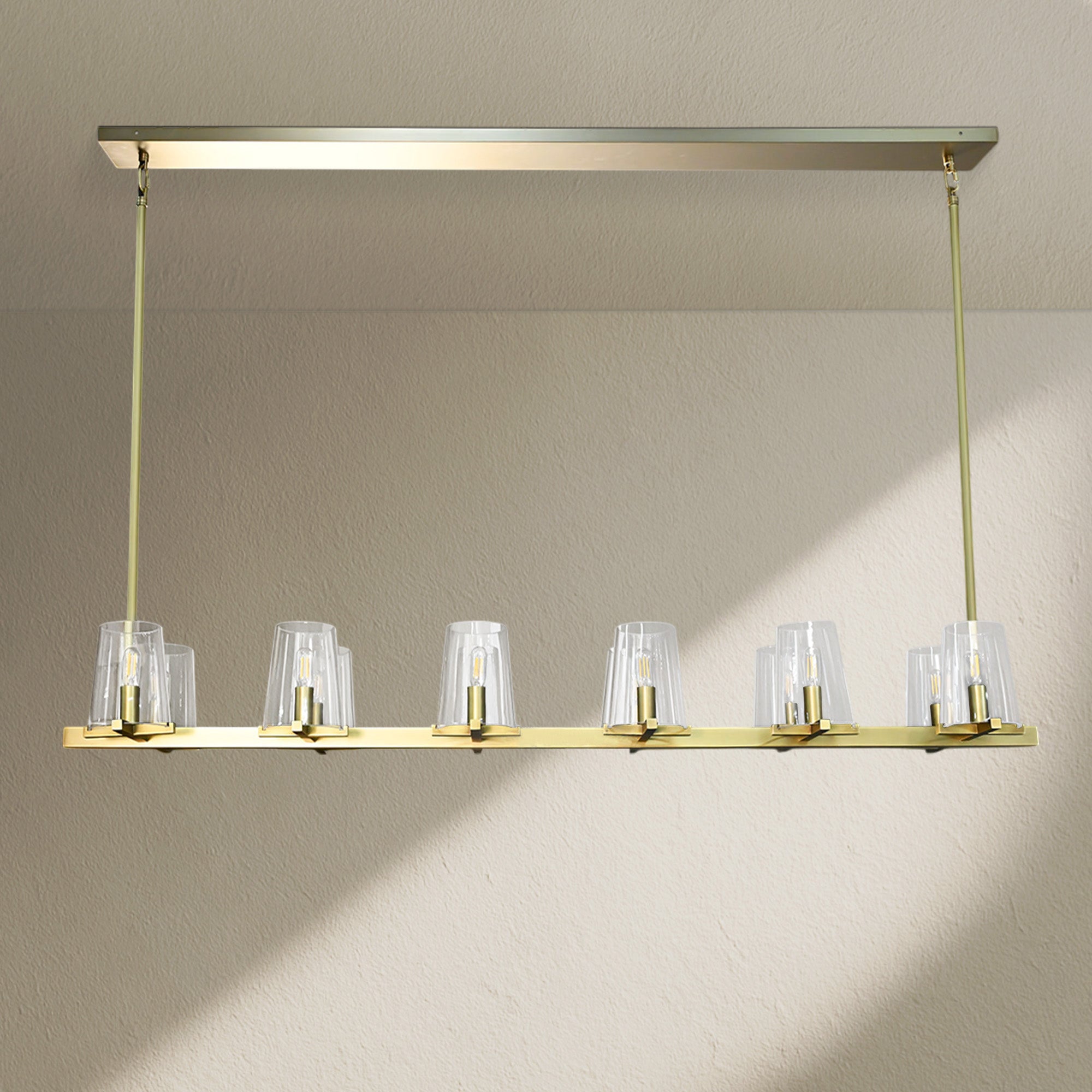 PAFZ Modern Linear Chandelier 49"60"