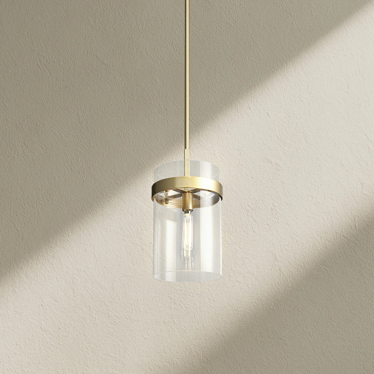 Lavefz Modern Blown Glass Pendant Light 8", 10", 12"