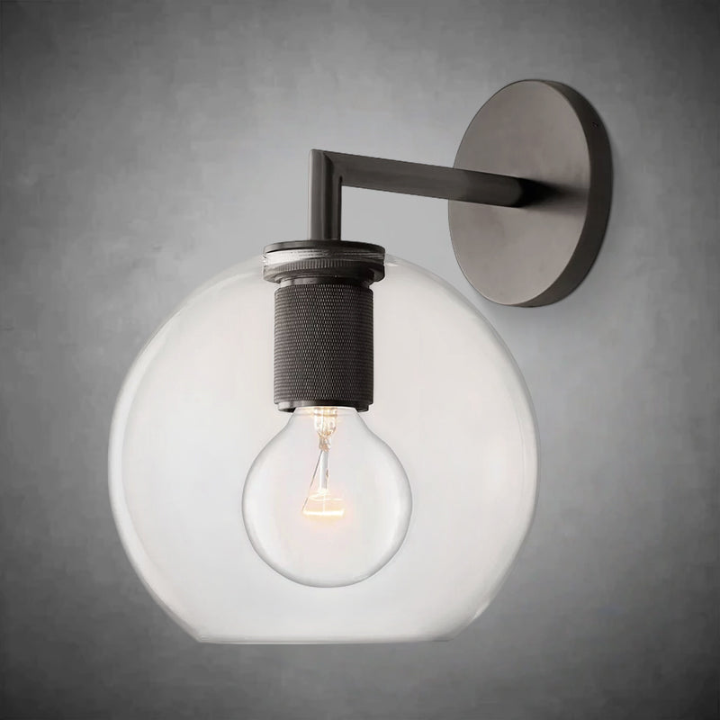Utifz Globe Shade Sconce