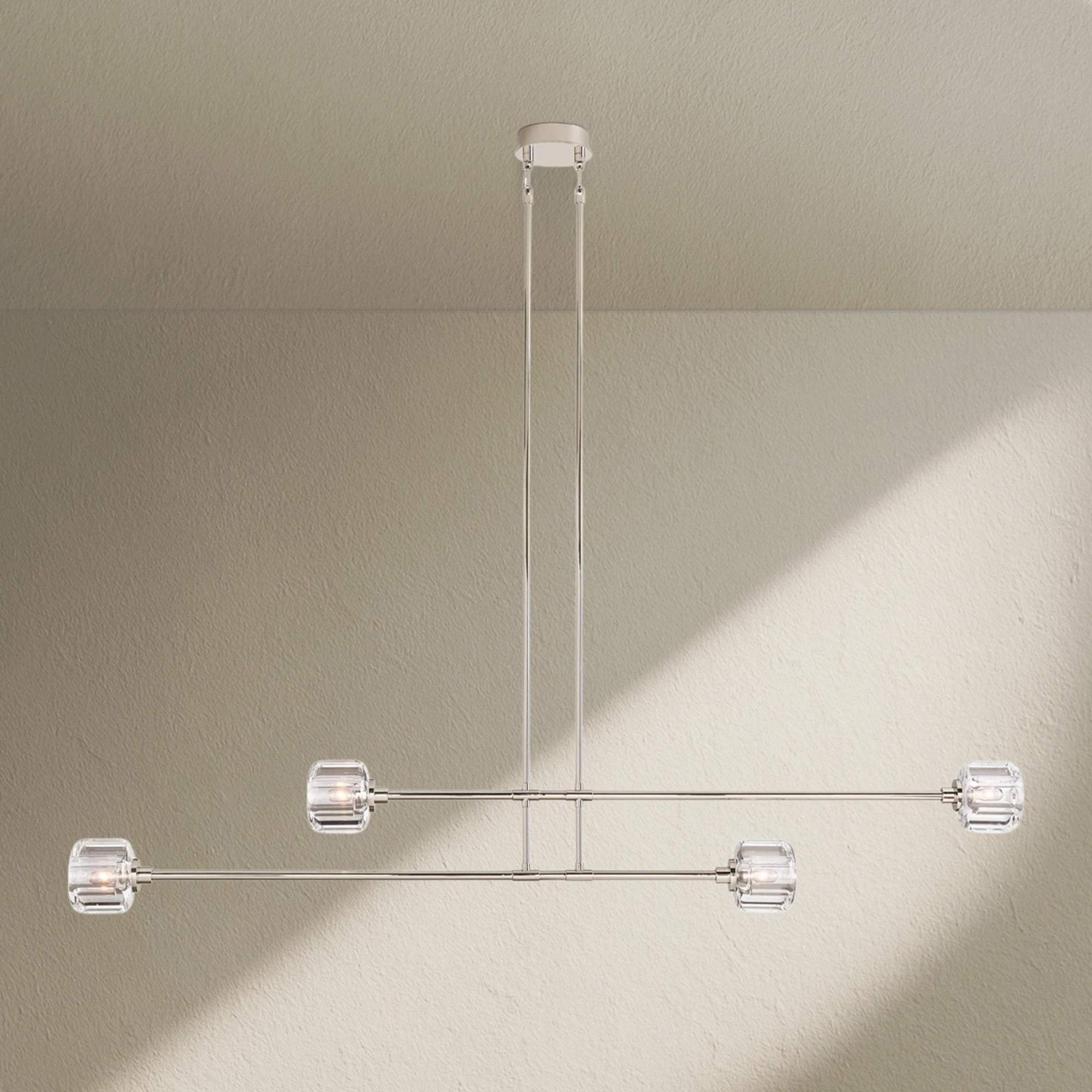 Deamafz Mobile Linear Chandelier 54" 72"