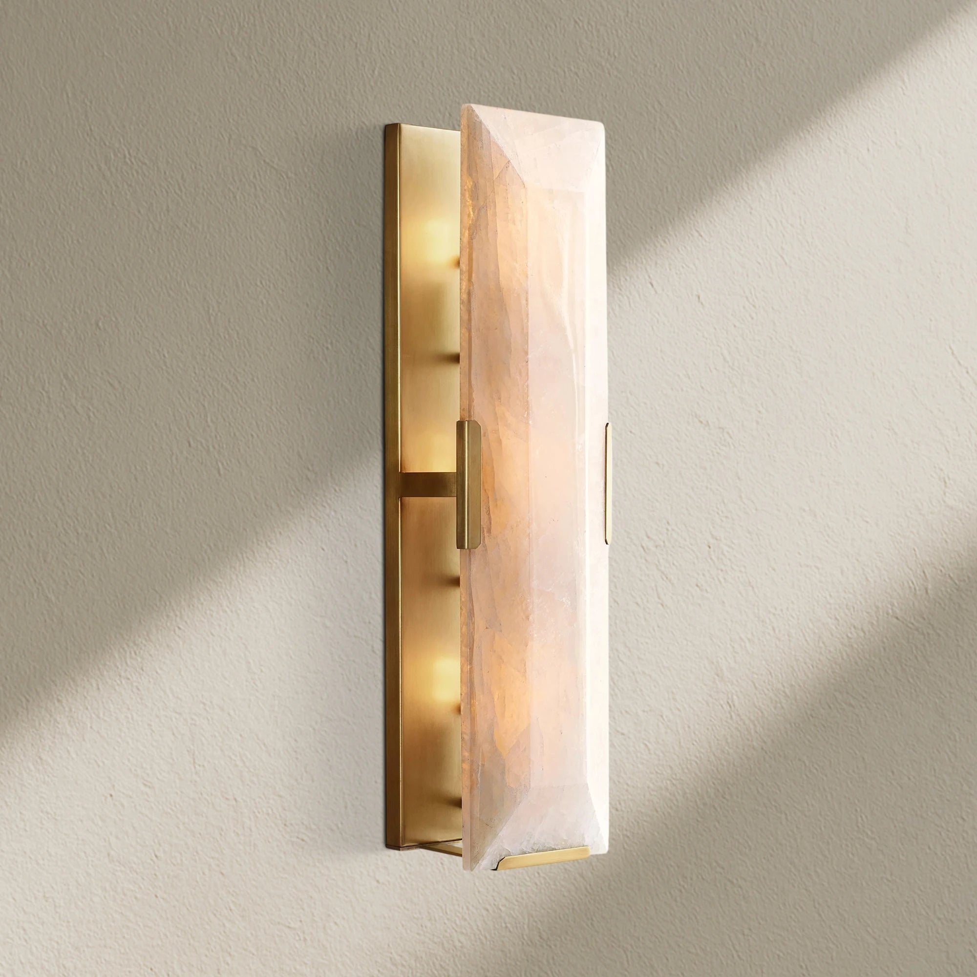 Harfz Calcite Linear Sconce