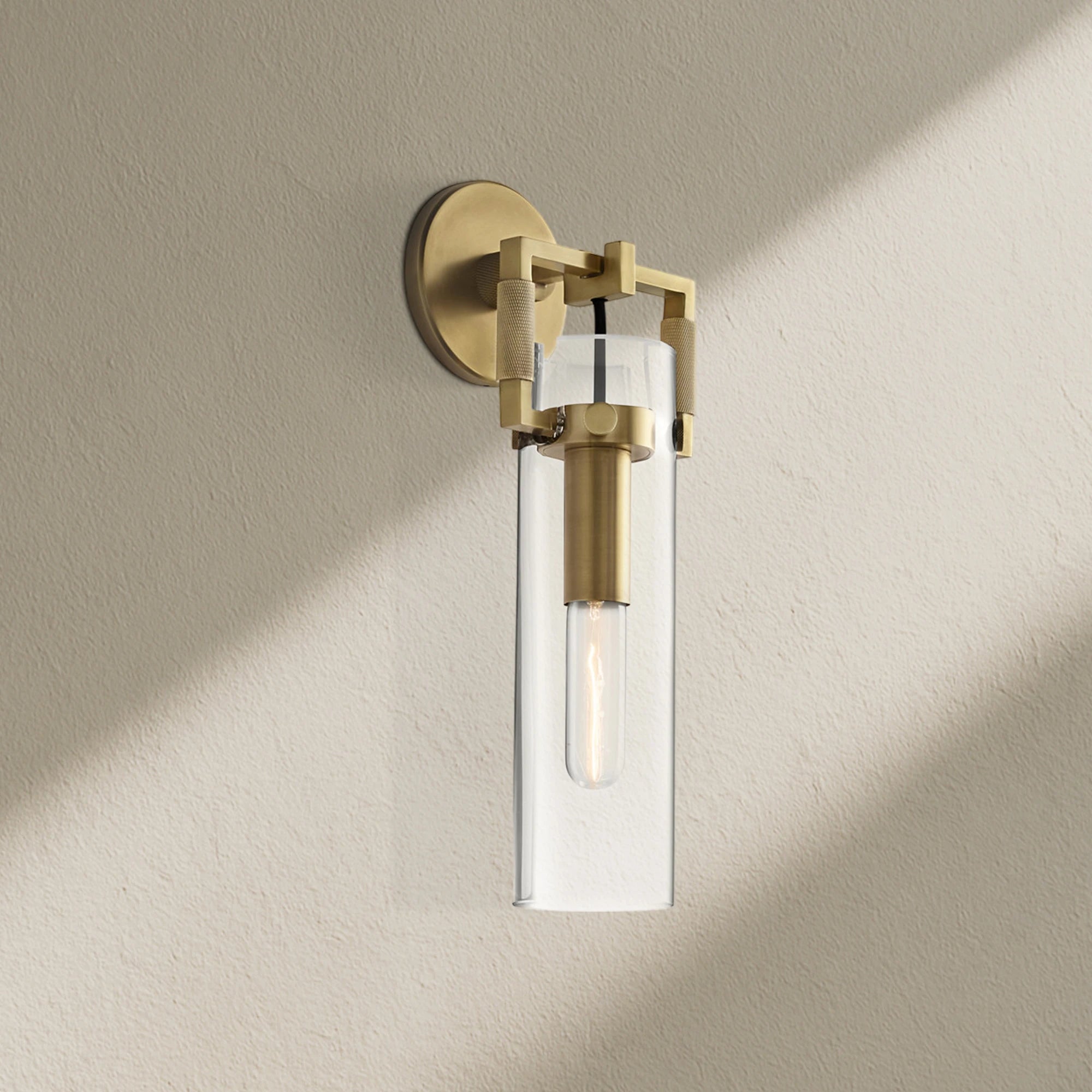 MACFZ Glass Cylinder Wall Sconce