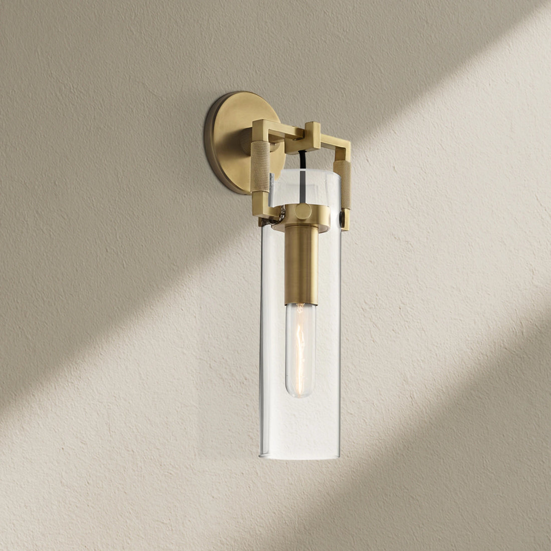 MACFZ Glass Cylinder Wall Sconce