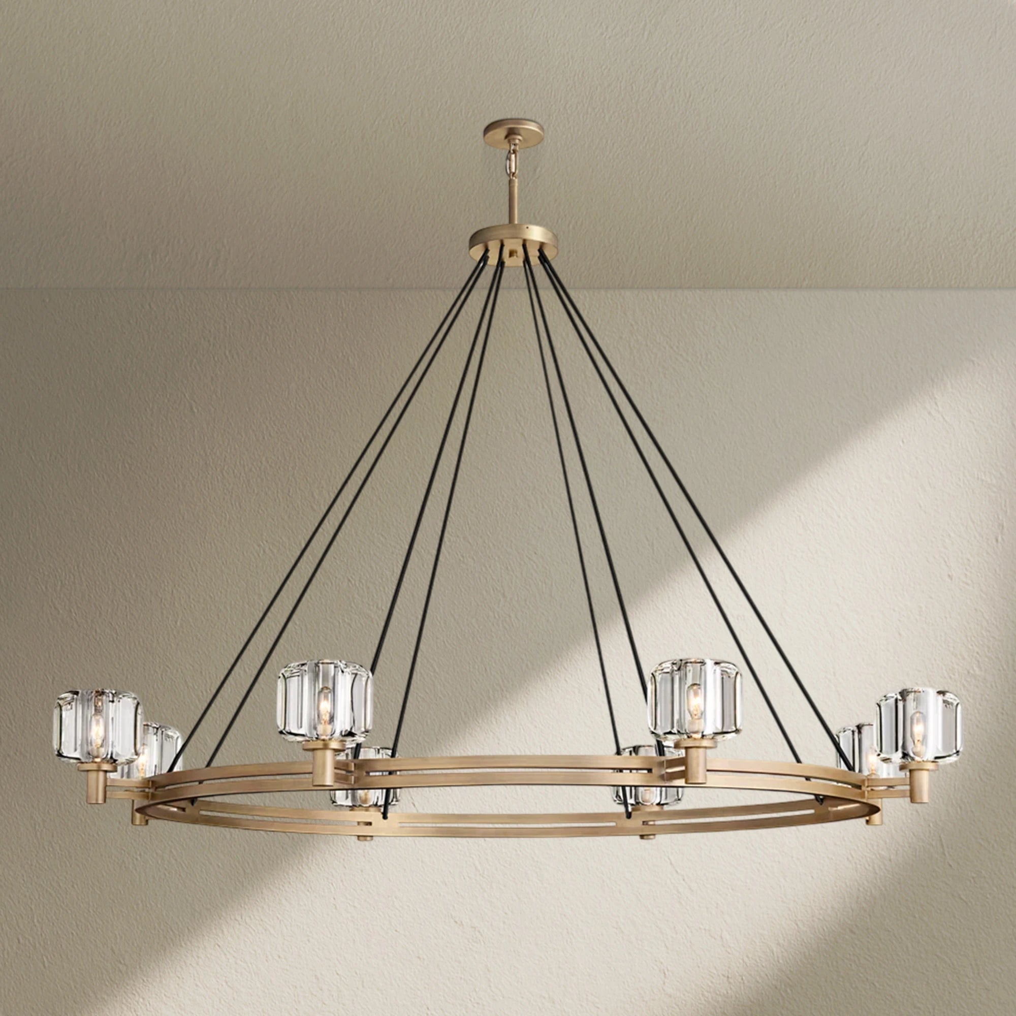 Deamafz Round Chandelier 36"48"60"