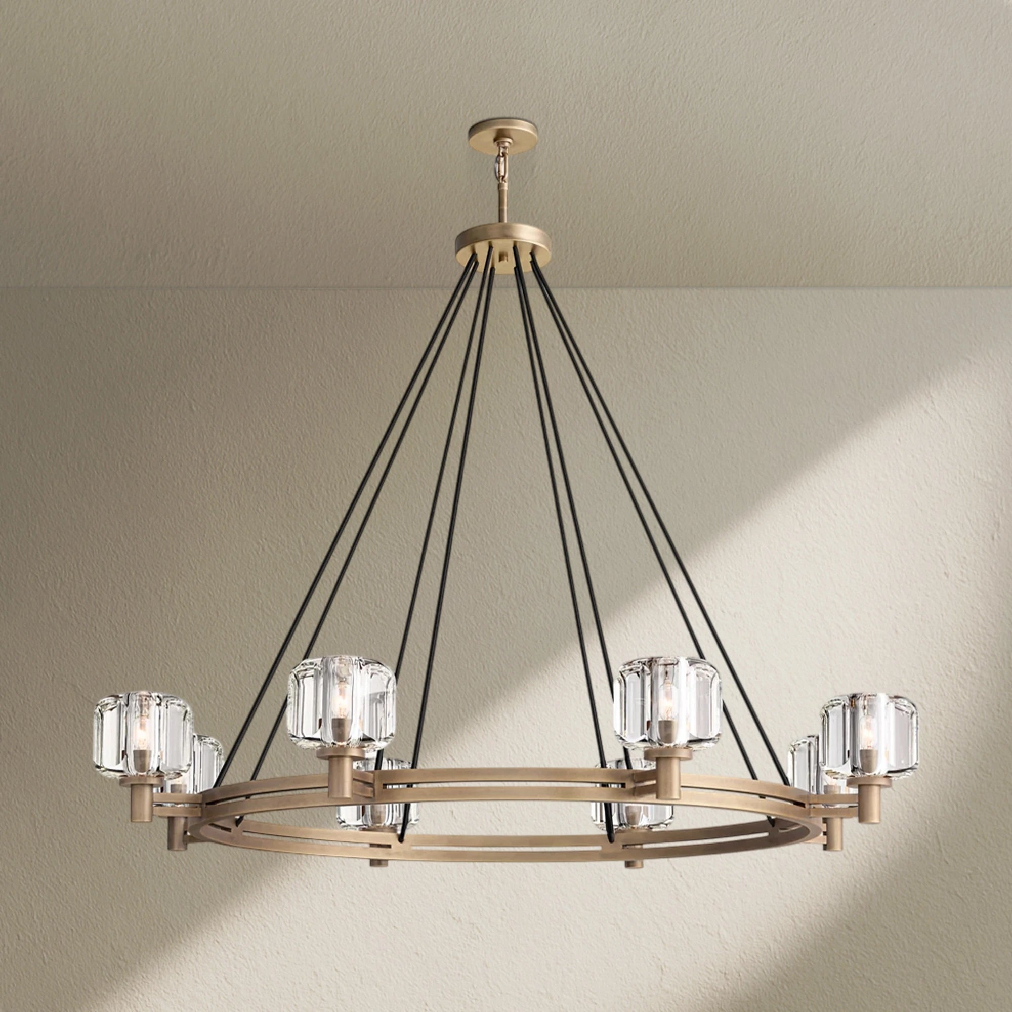 Deamafz Round Chandelier 36"48"60"