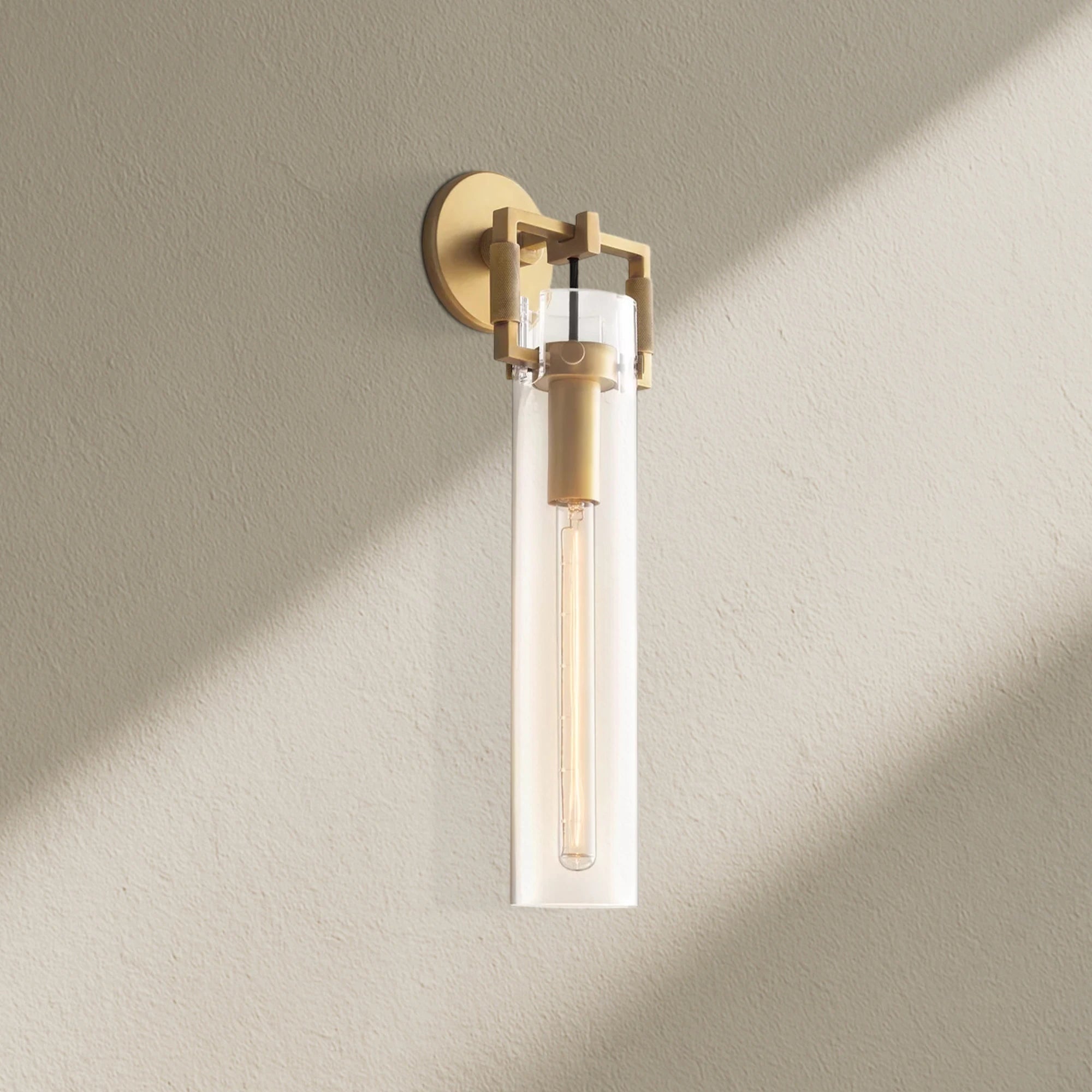 MACFZ Glass Cylinder Wall Sconce