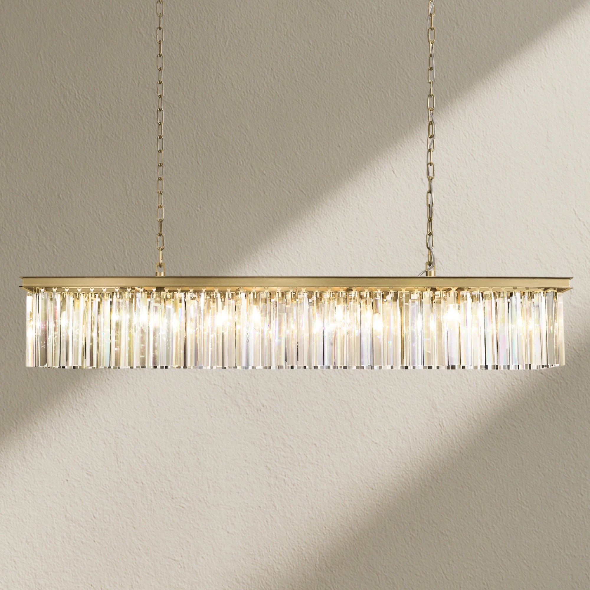Rhyfz Rectangular Chandelier 59"
