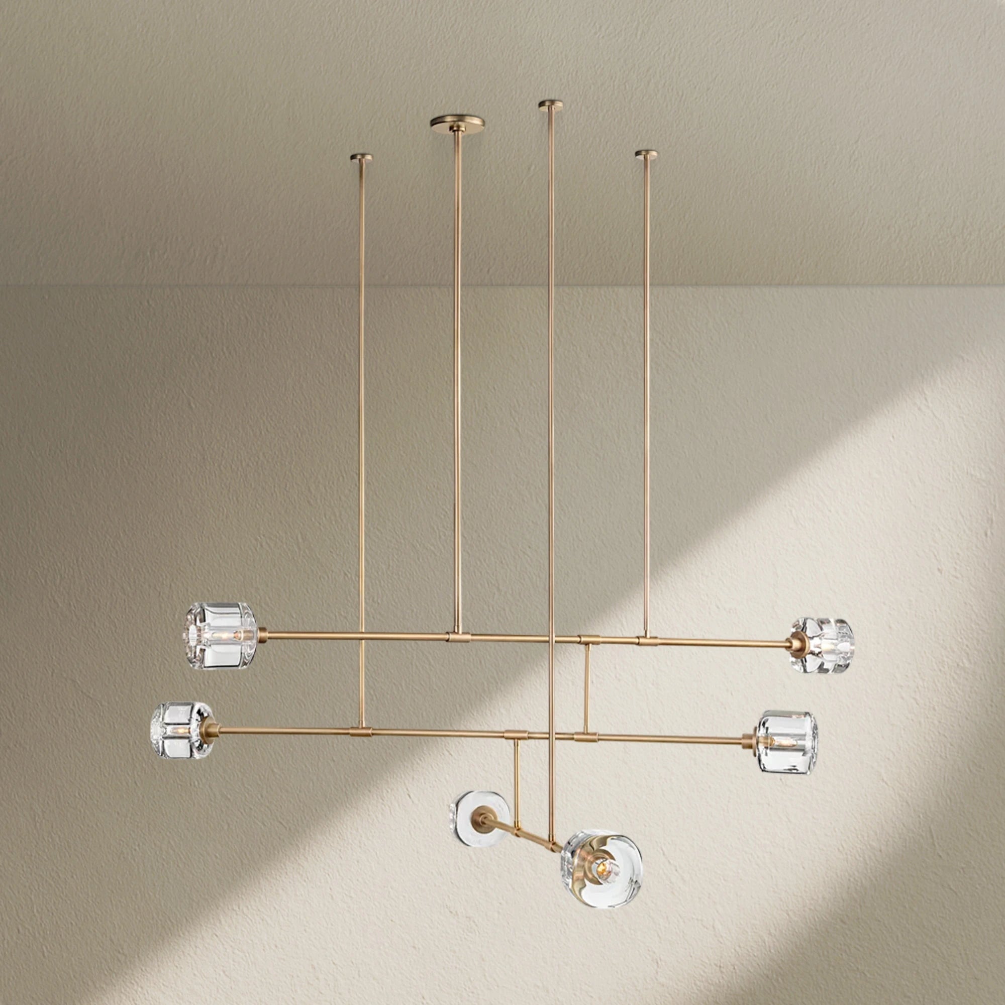Deamafz Mobile Round Chandelier 48" 62"