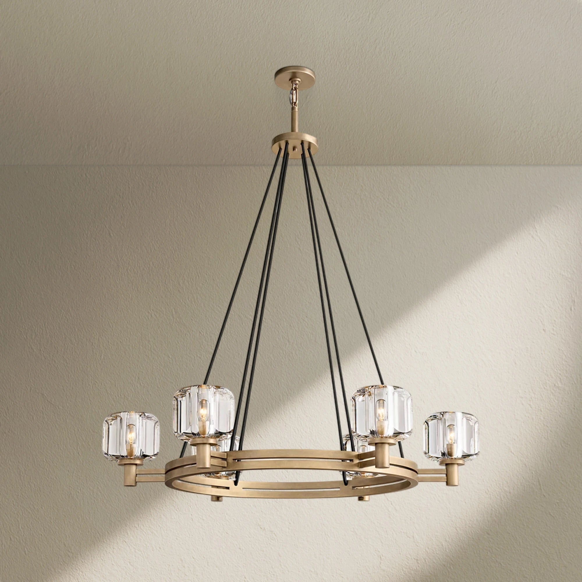 Deamafz Round Chandelier 36"48"60"