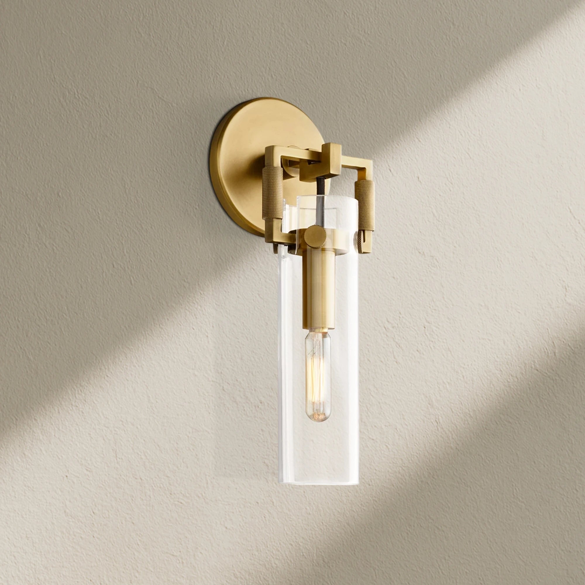MACFZ Glass Cylinder Wall Sconce