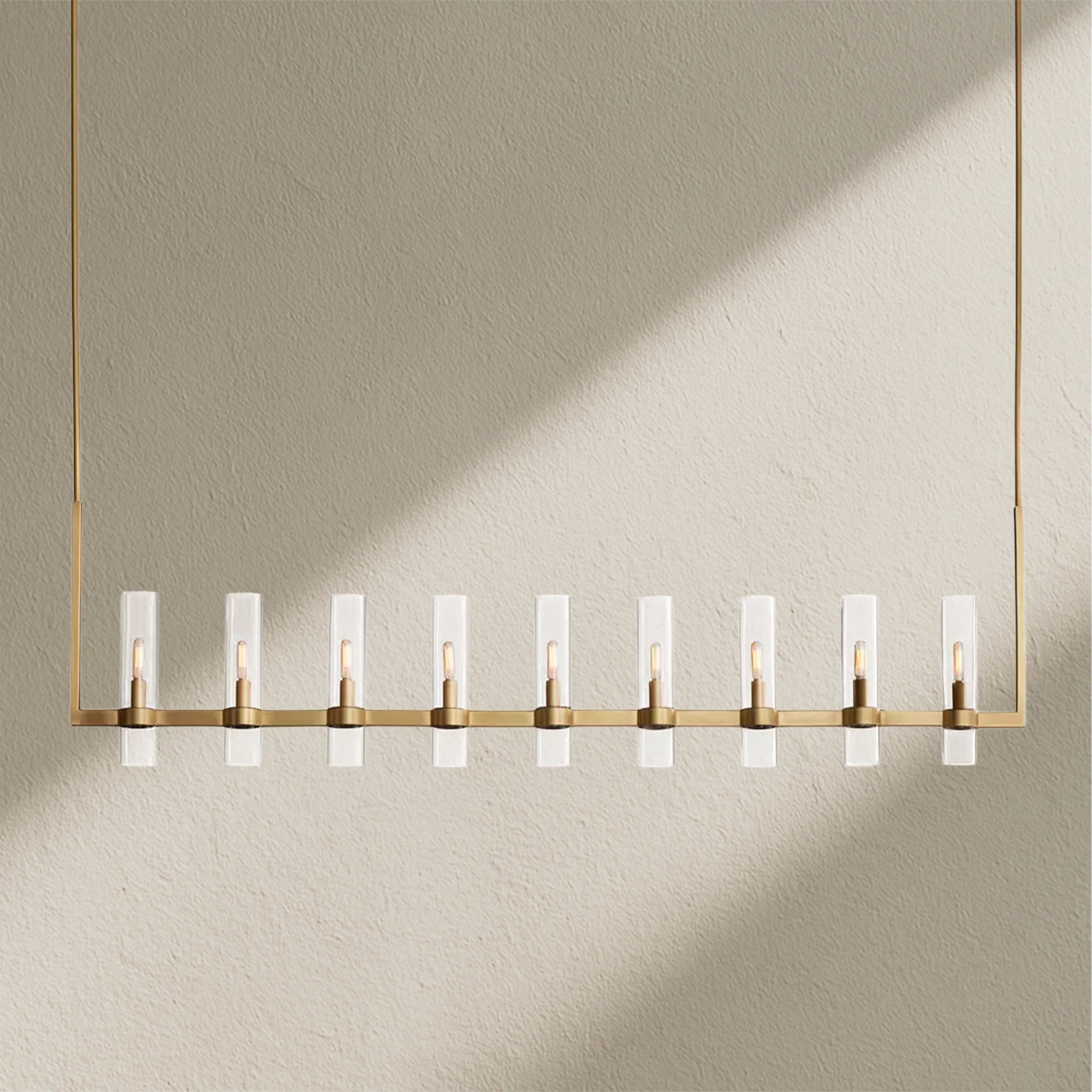 Lavefz Linear Chandelier 71"