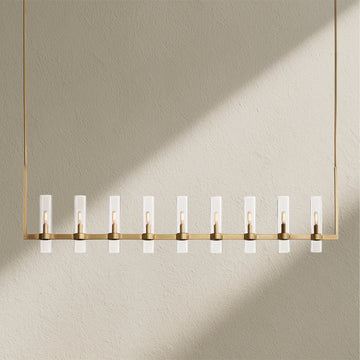 Lavefz Linear Chandelier 71"