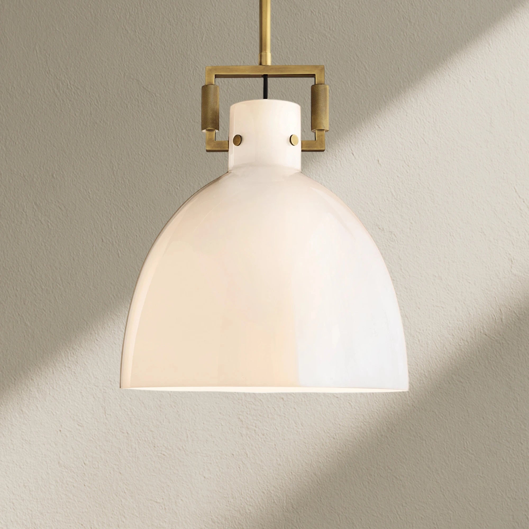 MACFZ Milk Glass Cloche Pendant 10"14"18"