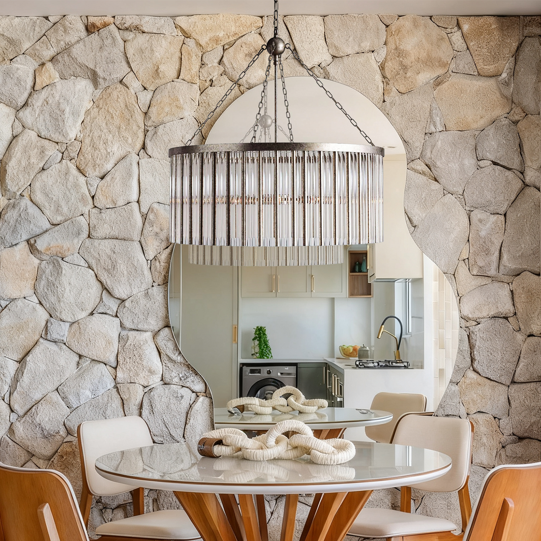 Andalucia Round Chandelier 24"35"