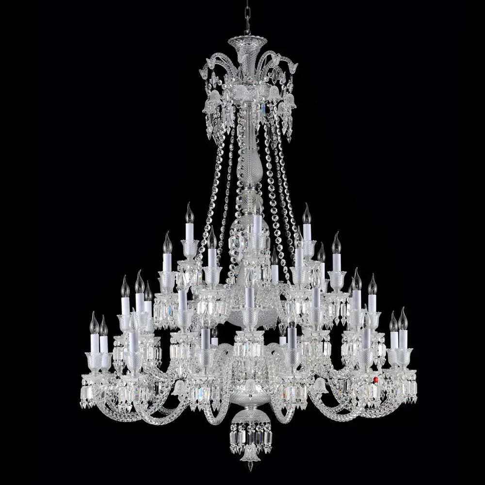 36 Lights Baccarat Crystal Chandelier - Joyfuzzy
