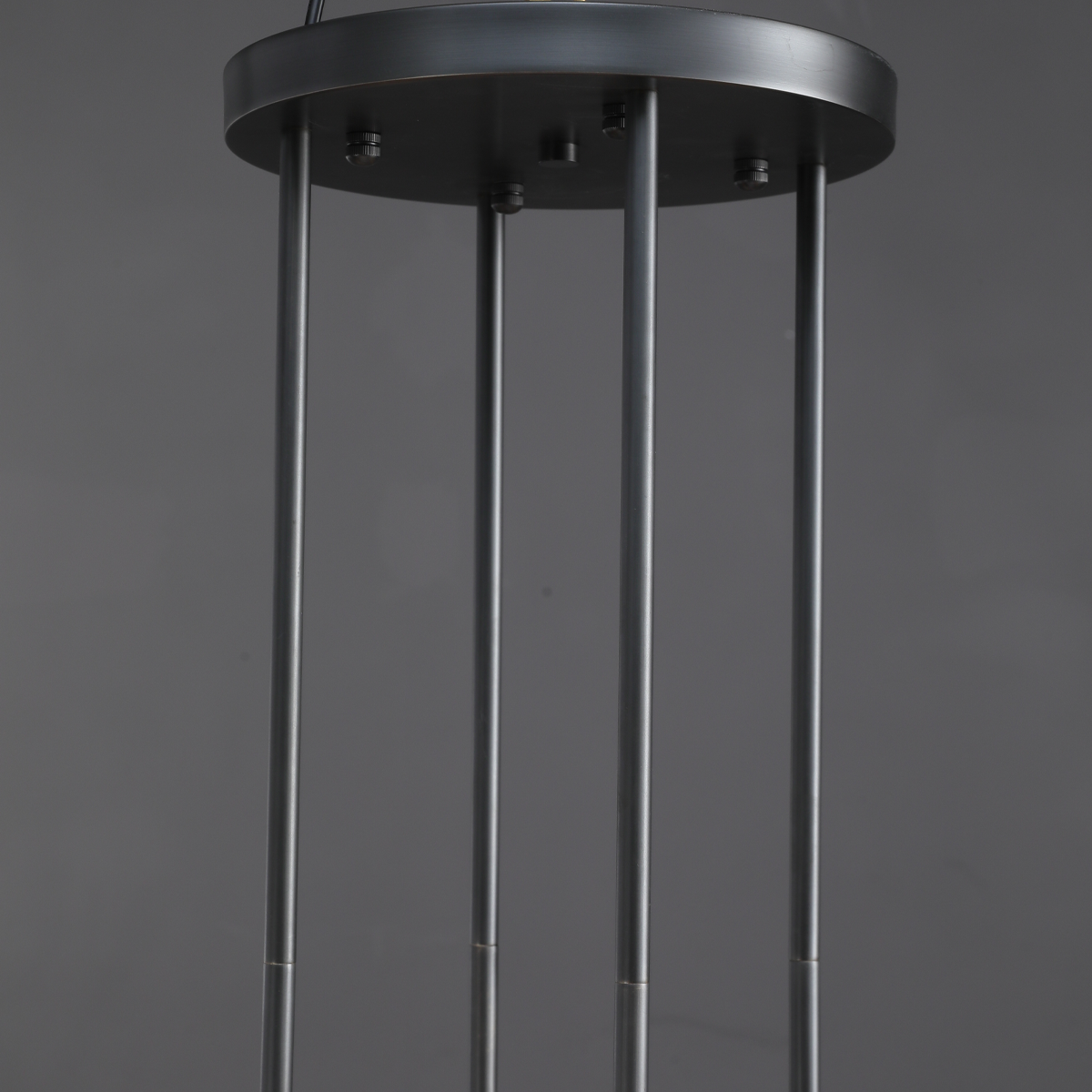 Lavefz Round Blown Glass Chandelier 36"