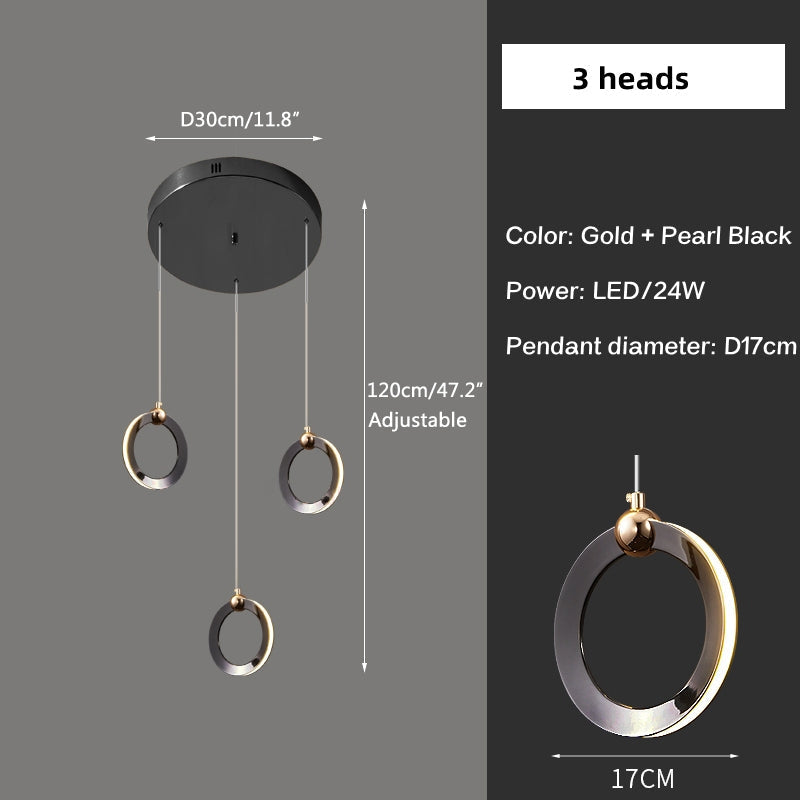 Joyfuzzy Nordic LED Ceiling Chandelier