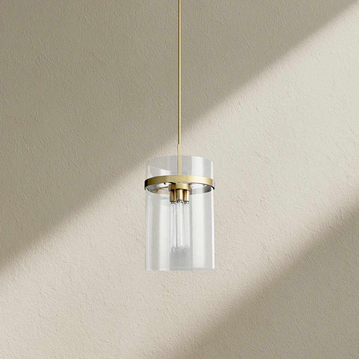 Lavefz Modern Blown Glass Pendant Light 8", 10", 12"