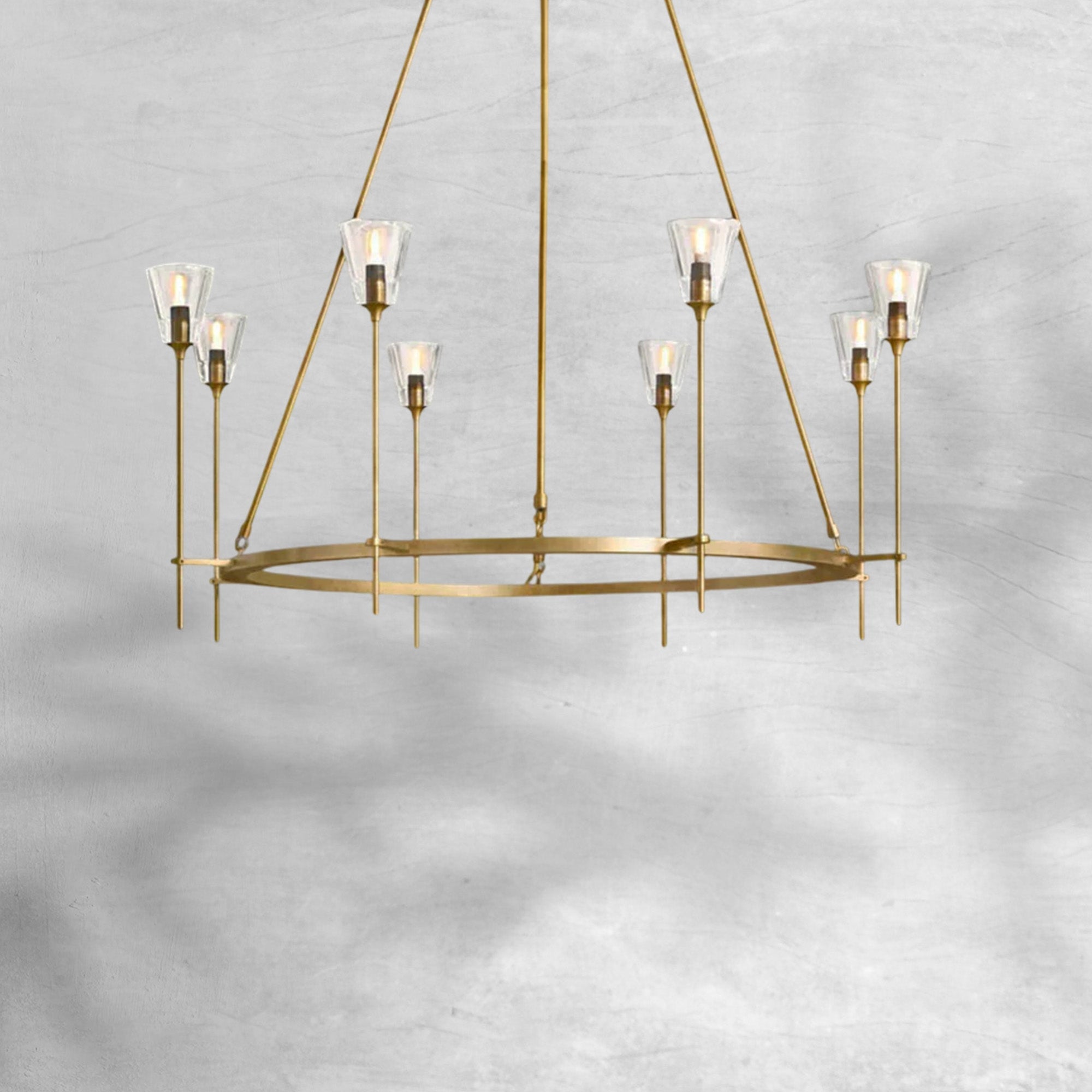 Torfz Round Chandelier 46"