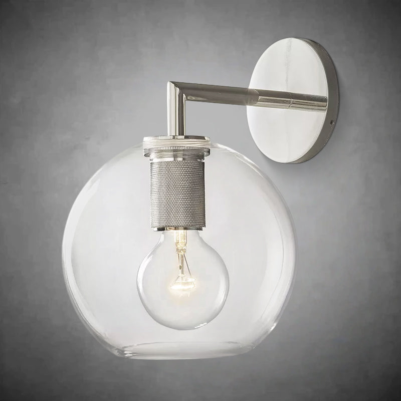 Utifz Globe Shade Sconce