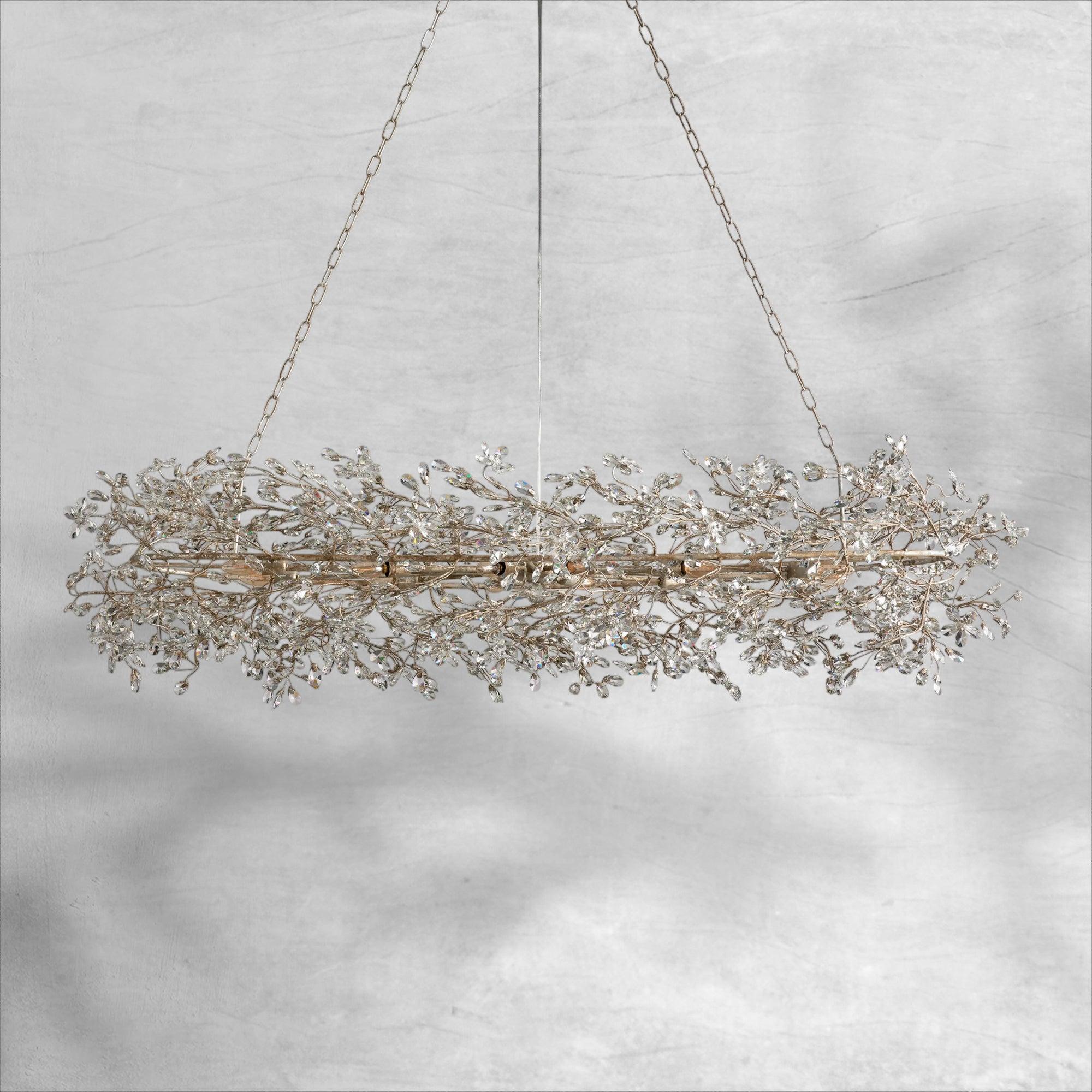 Fiore Oval Chandelier 62''74''