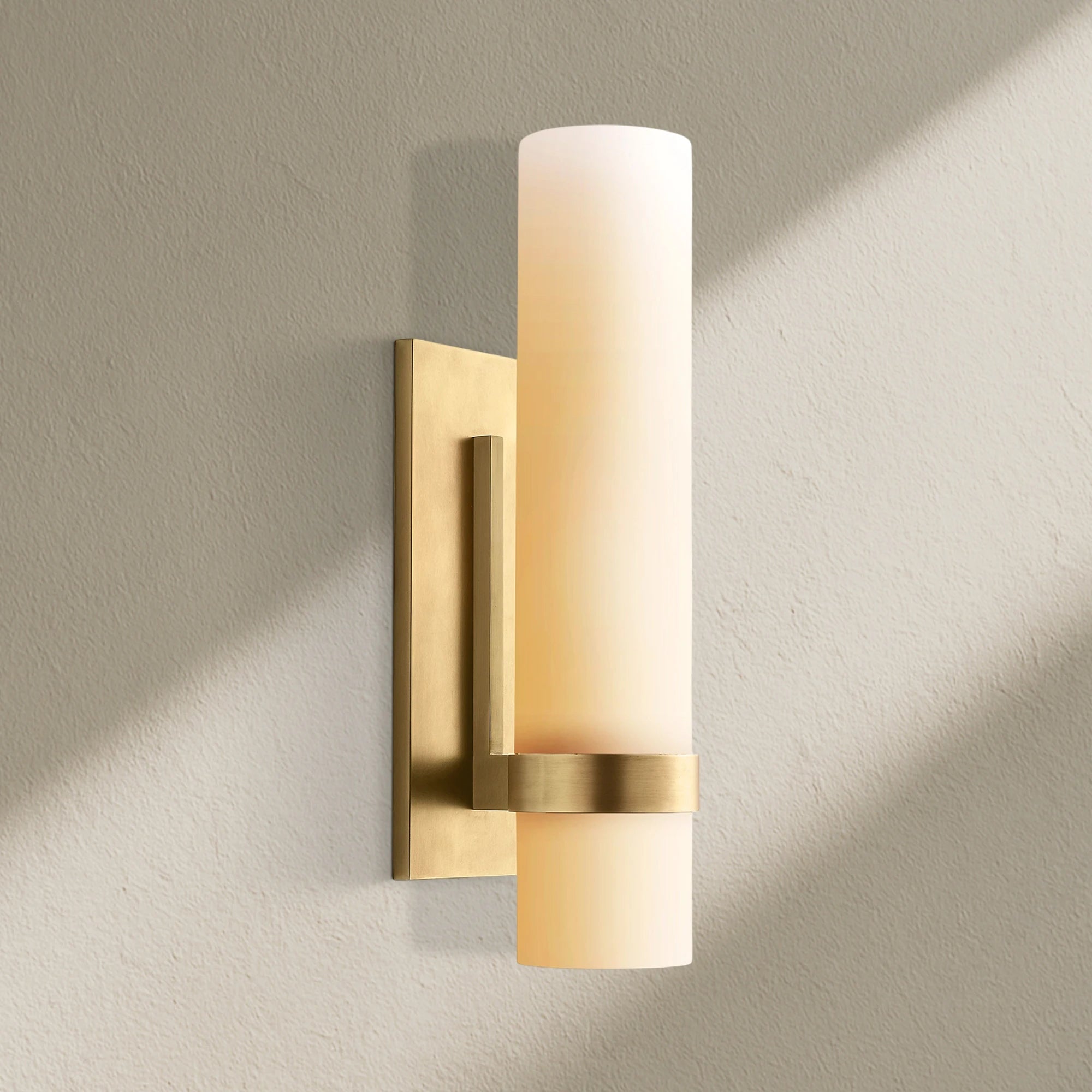 Ravfz Milk Glass Sconce