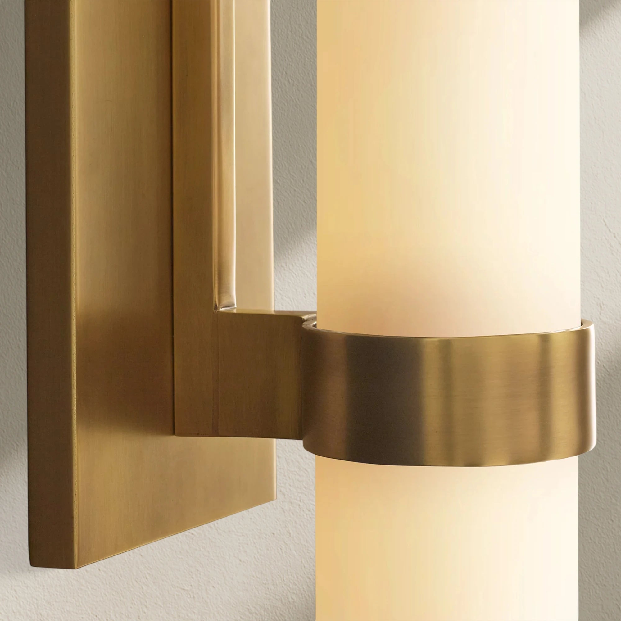 Ravfz Milk Glass Sconce