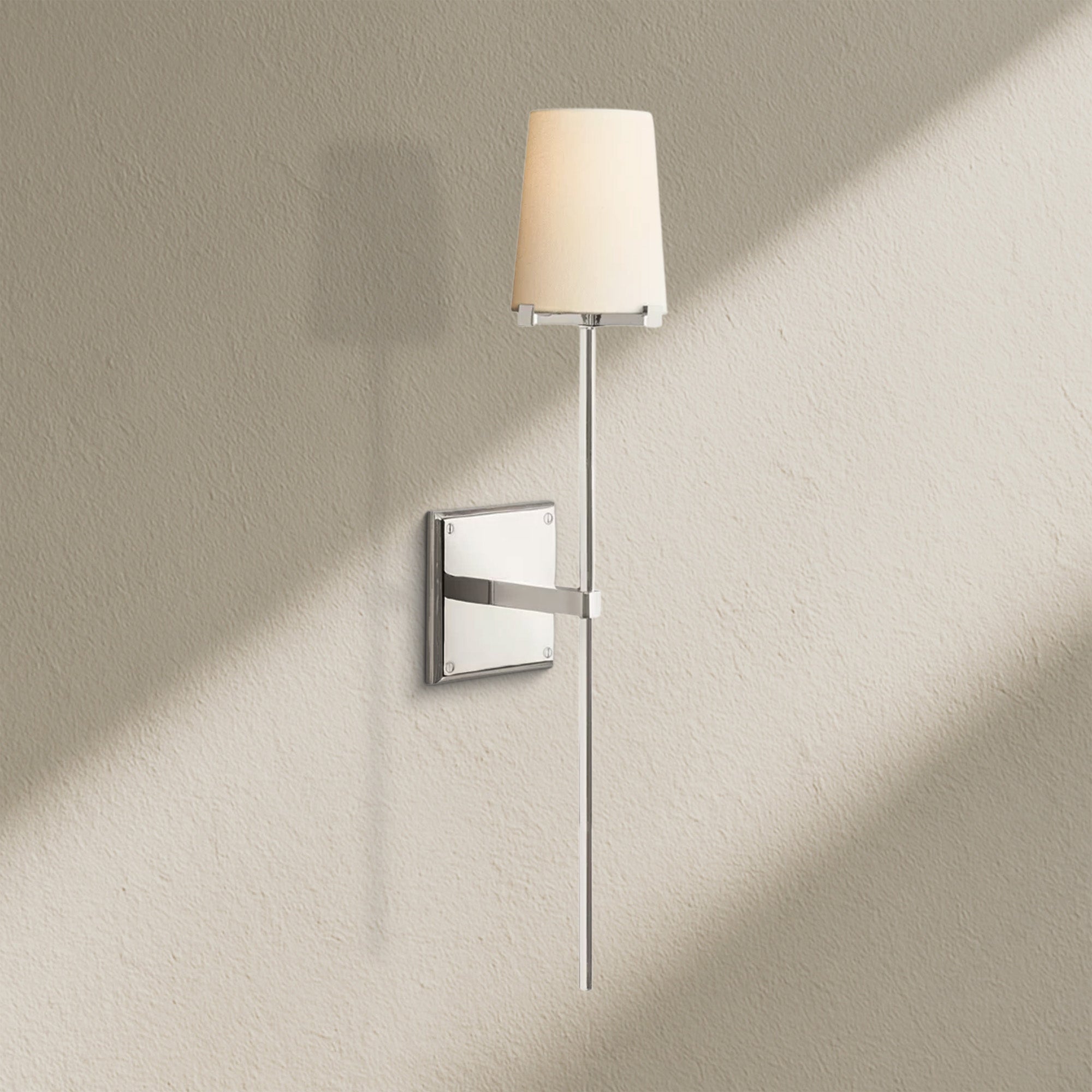 PAFZ Fabric Shade Torch Sconce