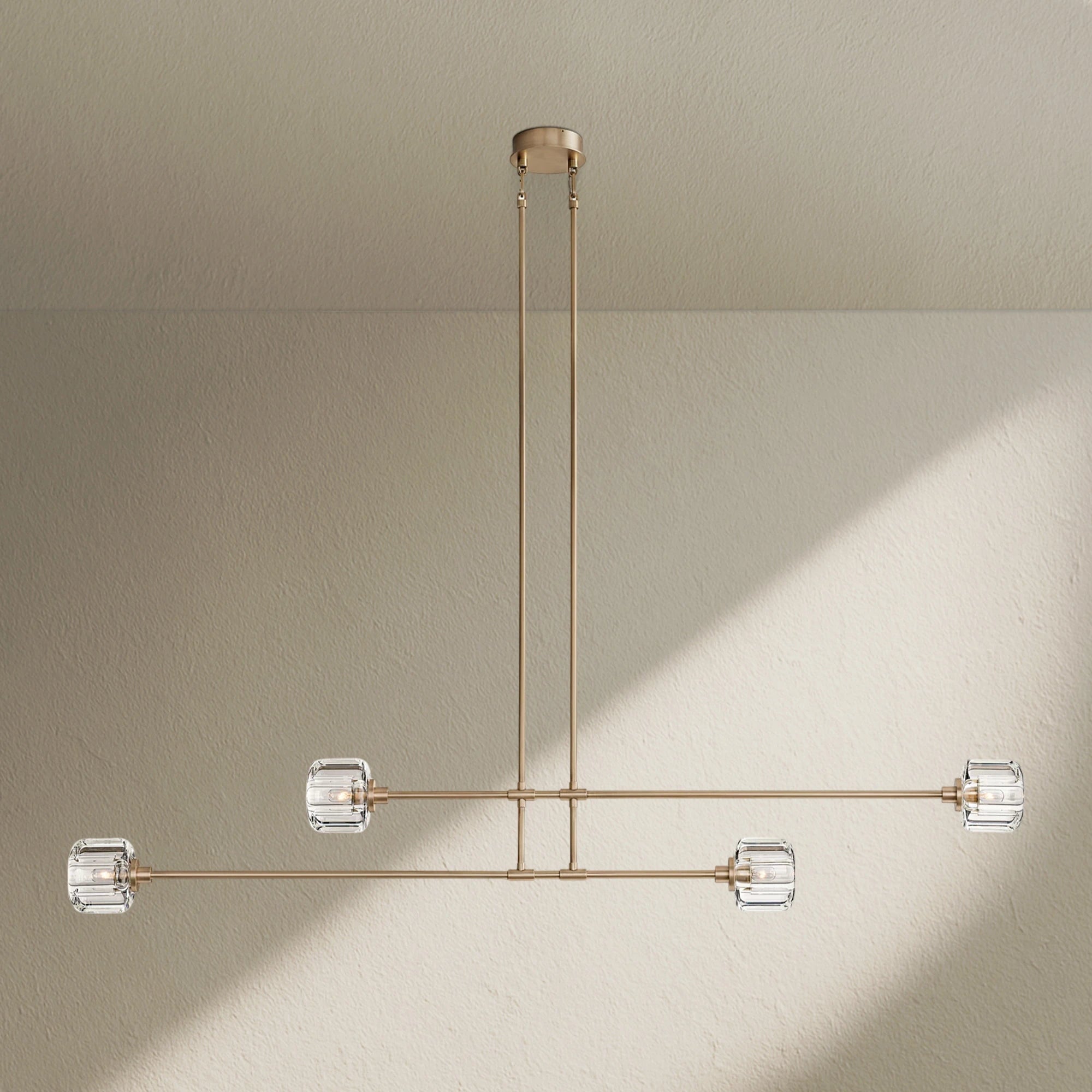 Deamafz Mobile Linear Chandelier 54" 72"