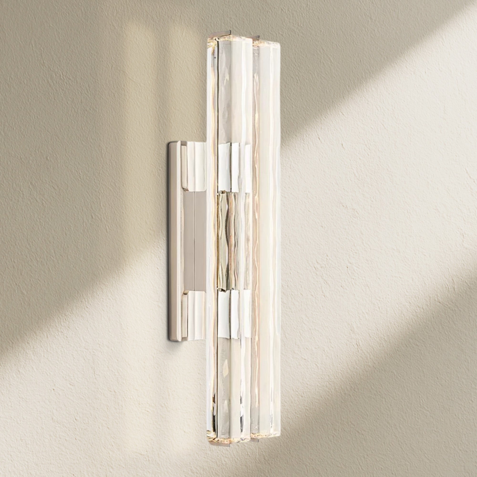 Aufz Crystal Double Sconce