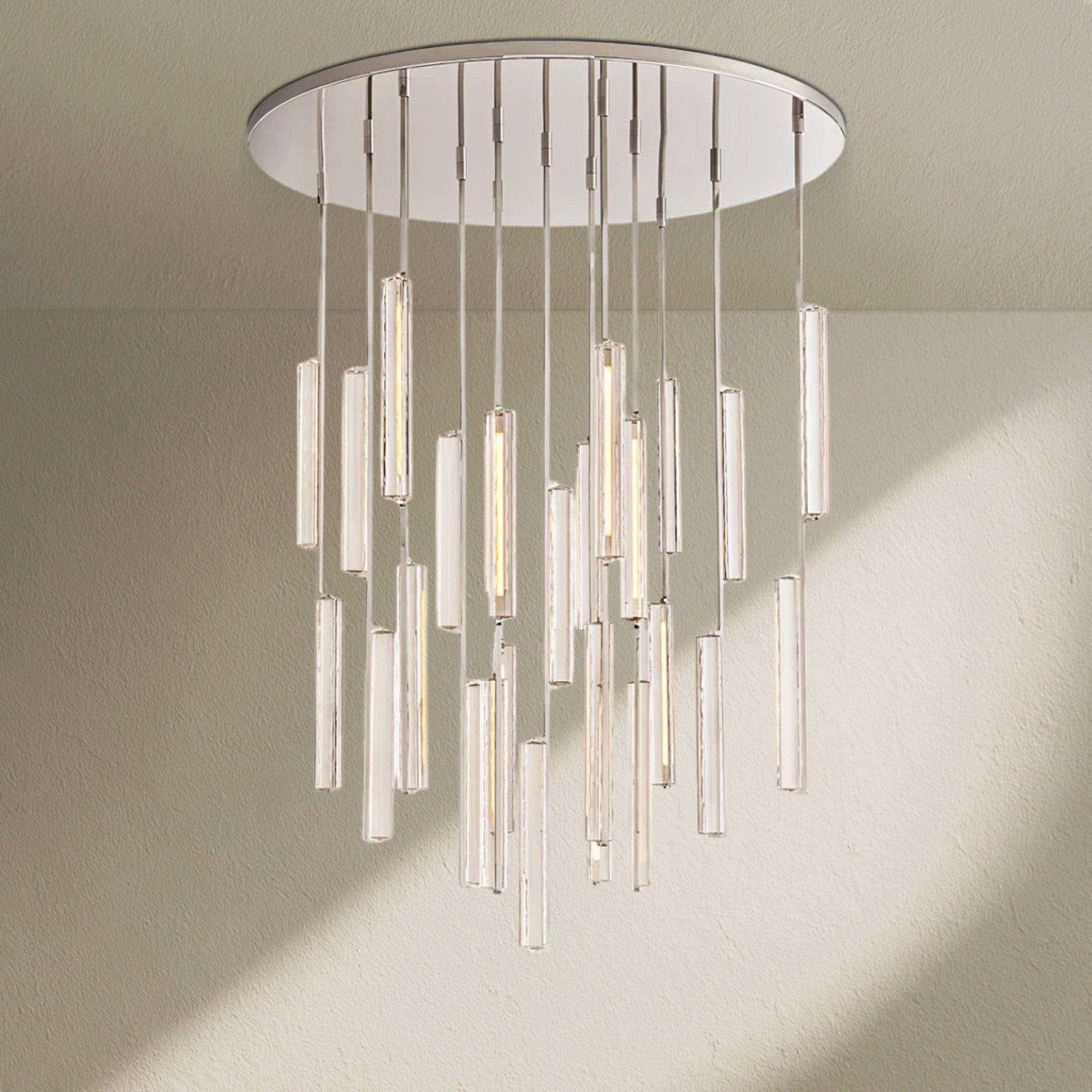Aufz Crystal Round Chandelier