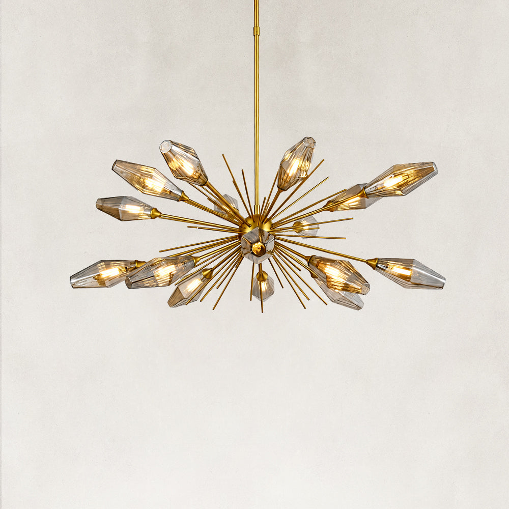 Misty Luxury Smoke Crystal Chandelier