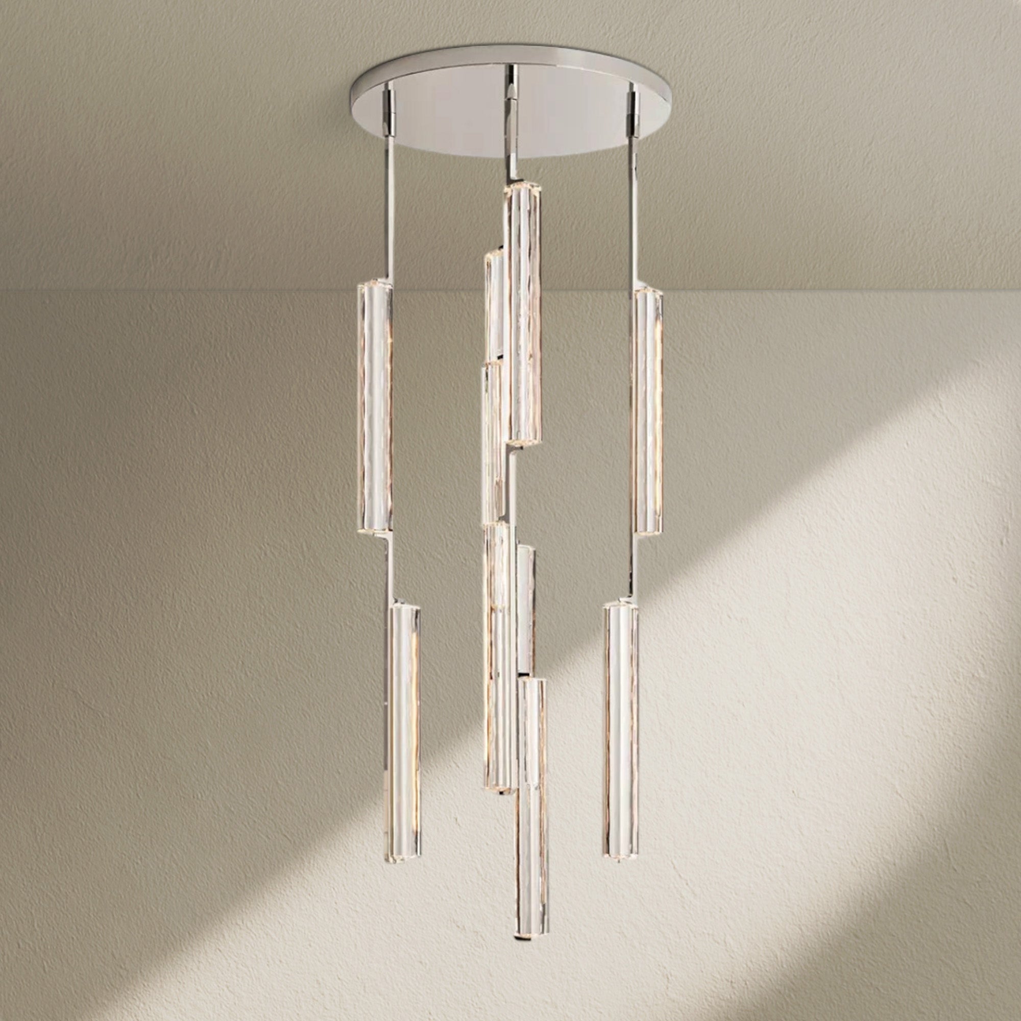 Aufz Crystal Round Chandelier